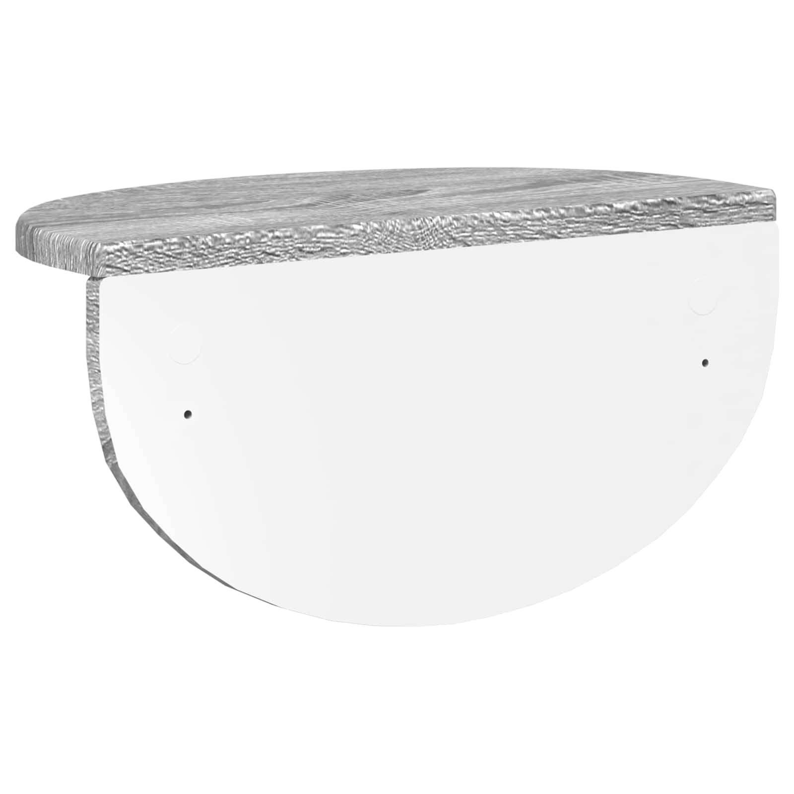 Raft de perete Gri Sonoma 38 x 19 x 19 cm Lemn compozit — imaginea 7