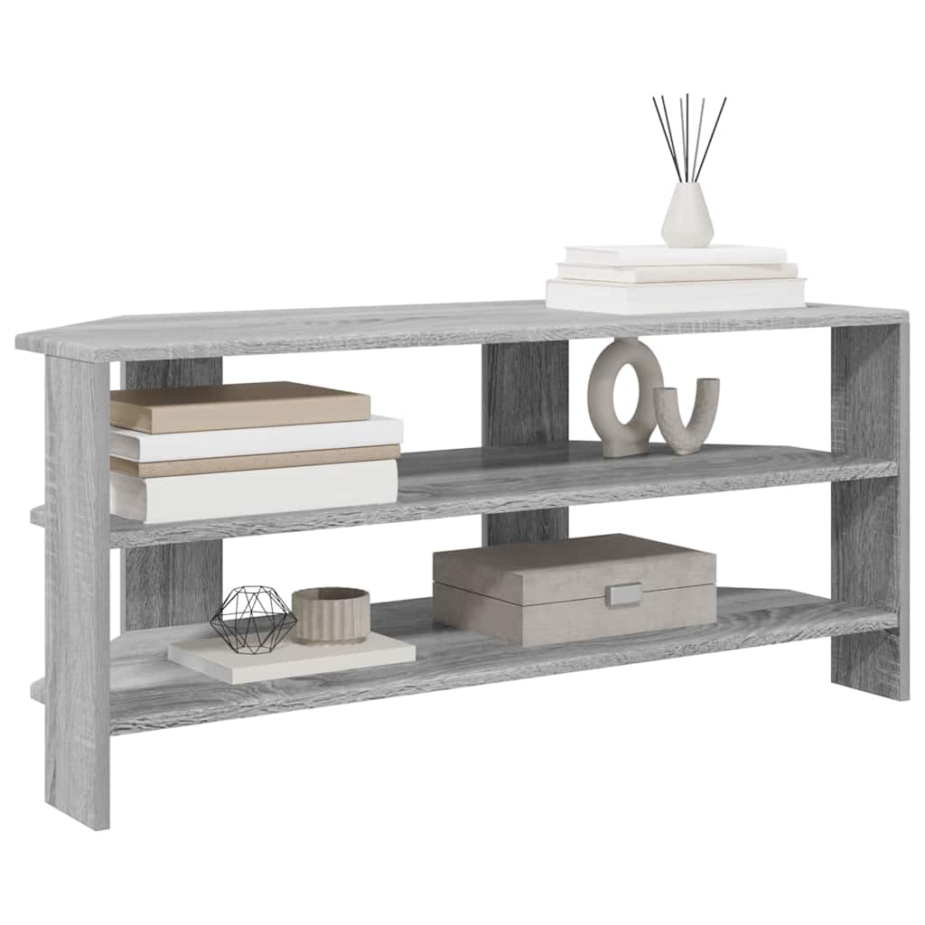 DulapdecoltpentruTV Gri Sonoma 102x40,5x45cm Lemn compozit — imaginea 4