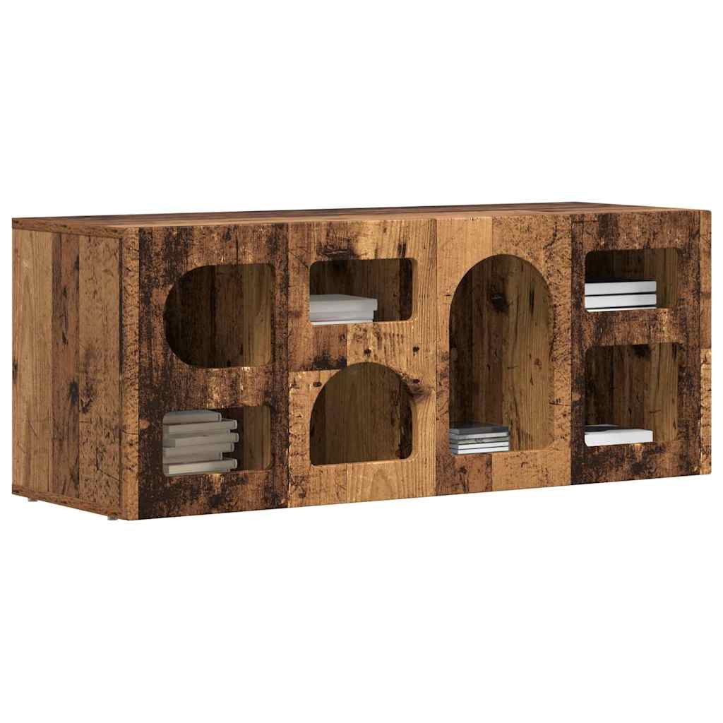 Cabinet TV Lemn vechi 100 x 35 x 40 cm Lemn compozit — imaginea 4