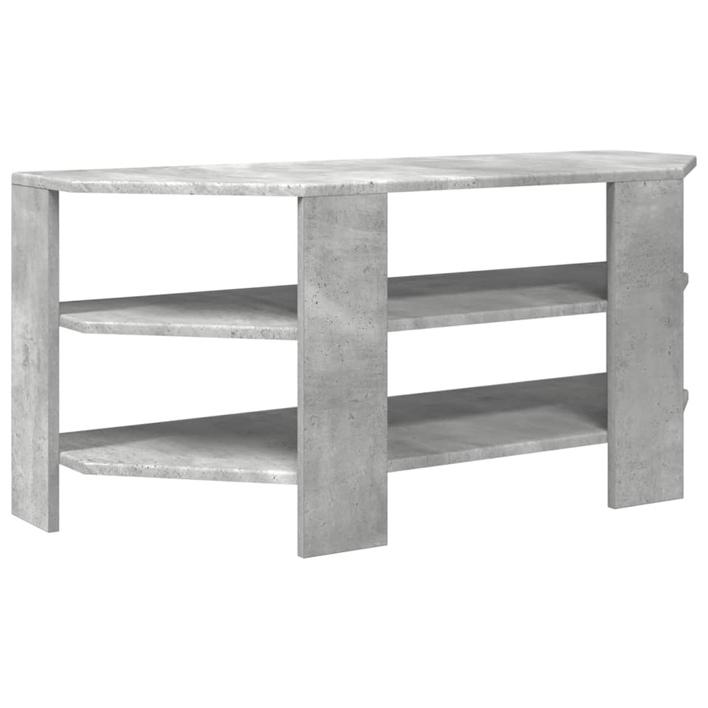 DulapdecoltpentruTV Gri din beton 102x40,5x45cm Lemn compozit — imaginea 8