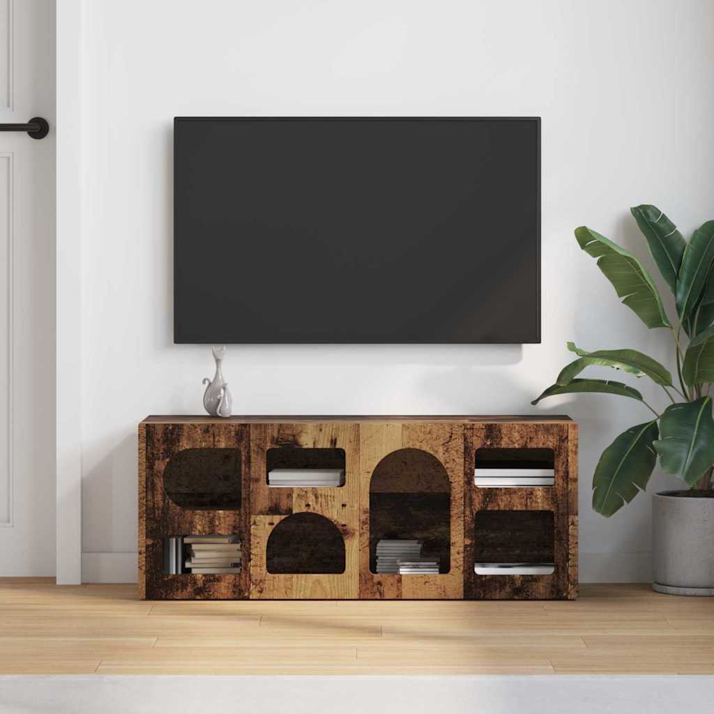 Cabinet TV Lemn vechi 100 x 35 x 40 cm Lemn compozit — imaginea 5