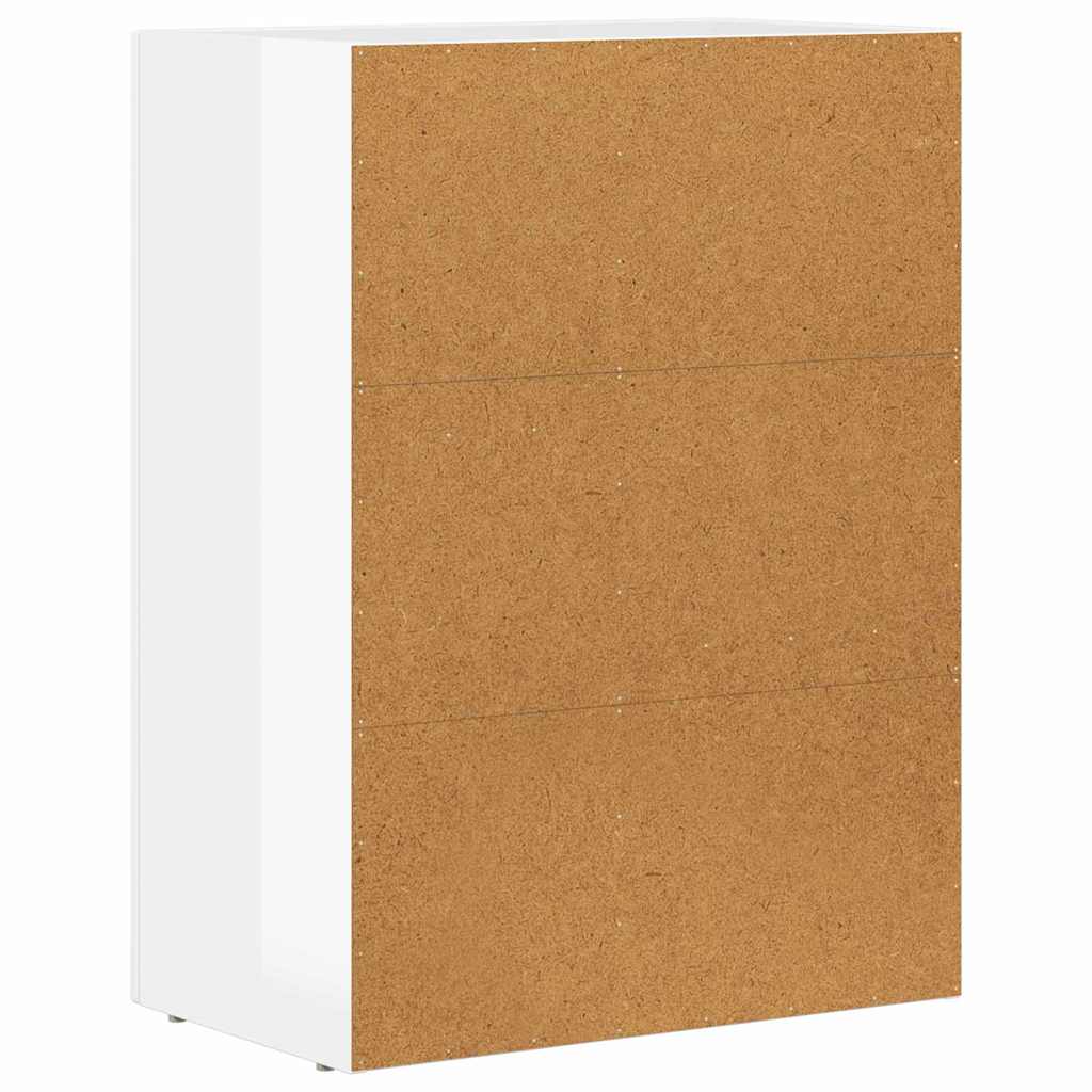 Bufet Alb lucios 59 x 35 x 80.5 cm Lemn compozit — imaginea 9