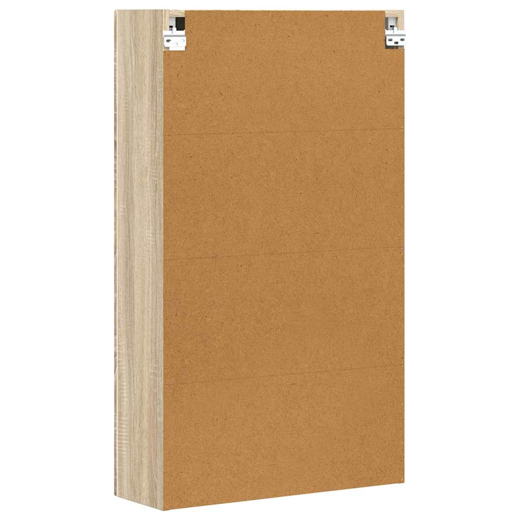 Dulap suspendat Stejar Sonoma 59 x 20 x 100 cm Lemn compozit — imaginea 8