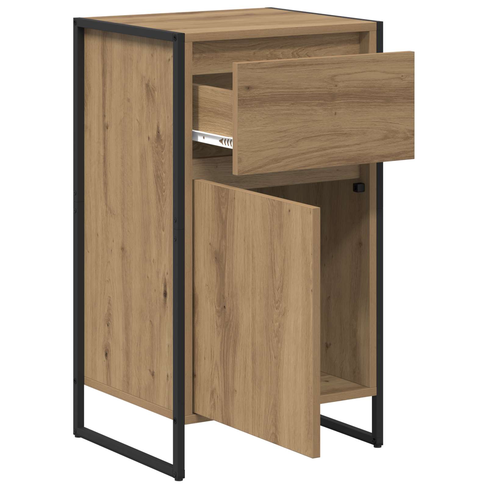 Bufet Stejar artizanal 81 x 36 x 150.5 cm Lemn compozit — imaginea 5
