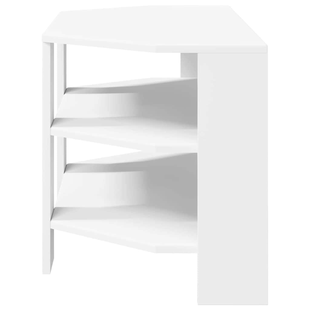 DulapdecoltpentruTV Alb 102x40,5x45cm Lemn compozit — imaginea 7