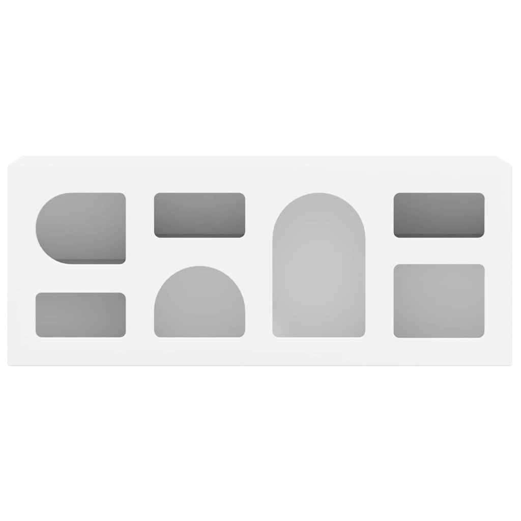 Cabinet TV Alb 100 x 35 x 40 cm Lemn compozit — imaginea 6