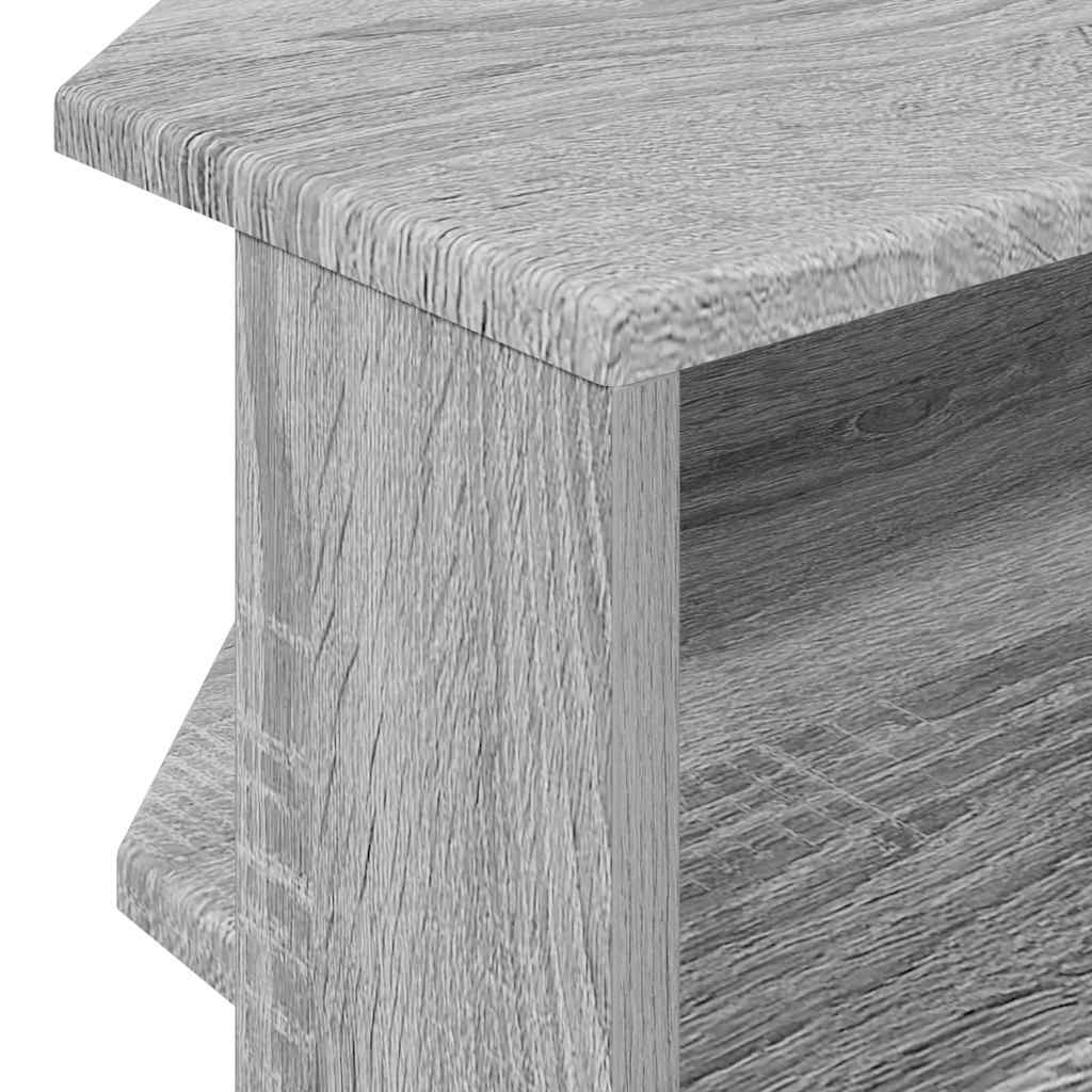DulapdecoltpentruTV Gri Sonoma 102x40,5x45cm Lemn compozit — imaginea 9