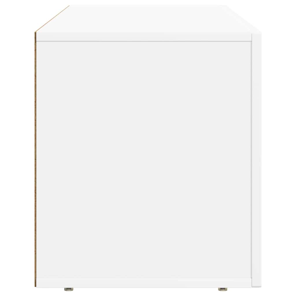 Cabinet TV Alb 100 x 35 x 40 cm Lemn compozit — imaginea 7