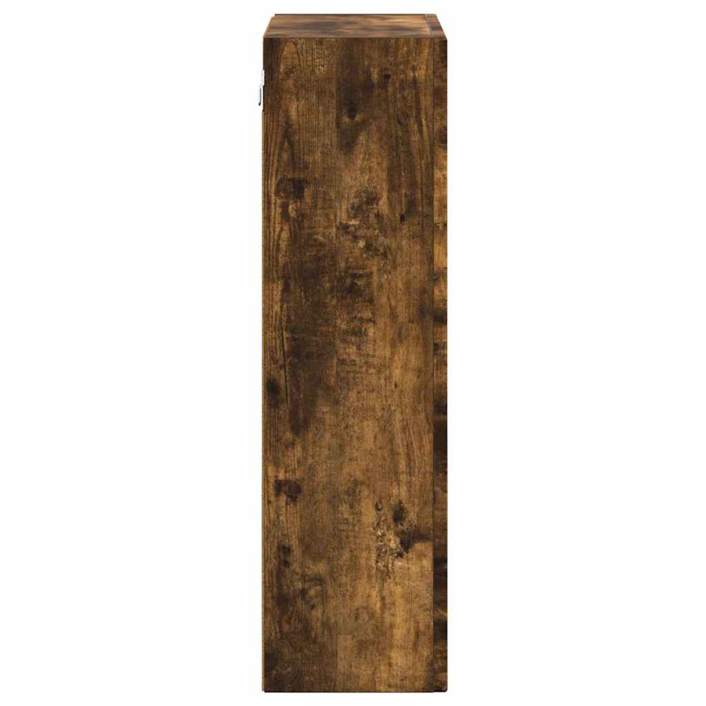 Dulap suspendat Stejar fumuriu 59 x 20 x 71.5 cm Lemn compozit — imaginea 7