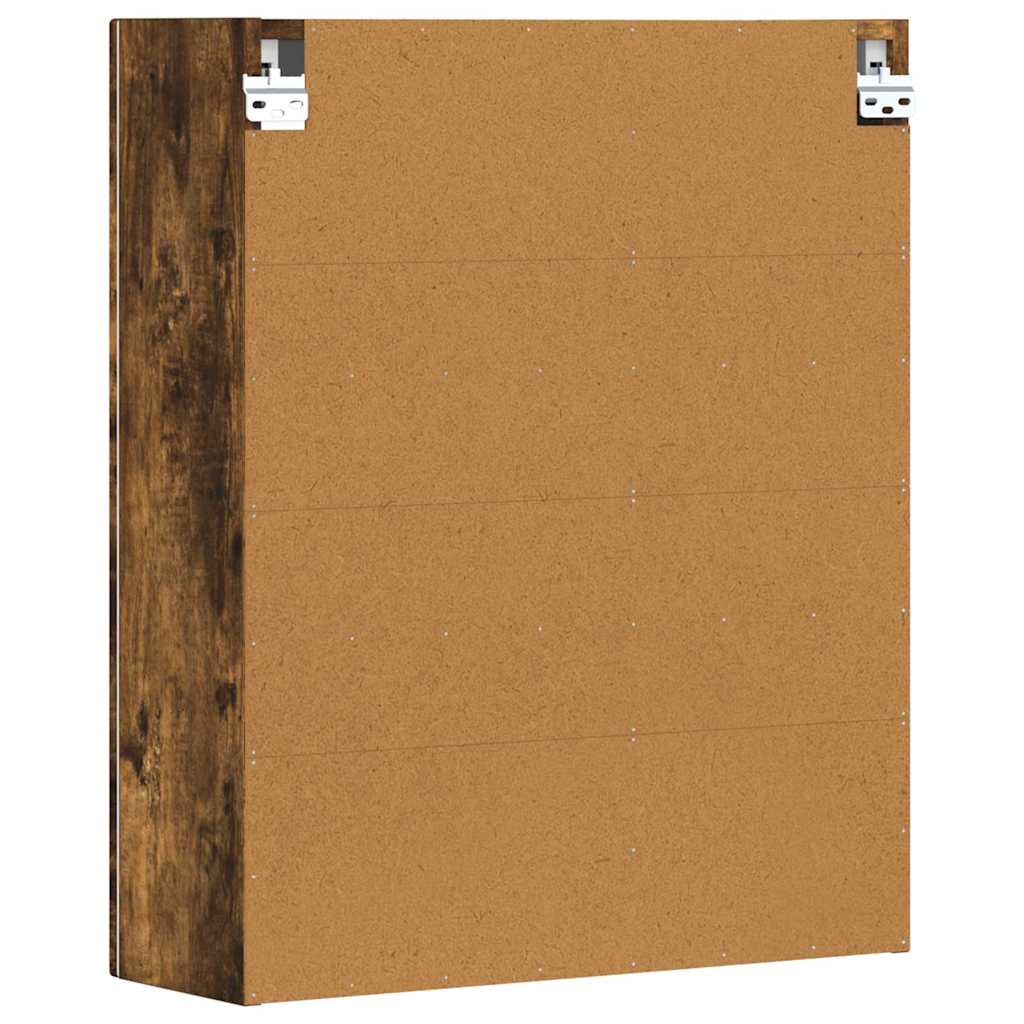 Dulap suspendat Stejar fumuriu 59 x 20 x 71.5 cm Lemn compozit — imaginea 8