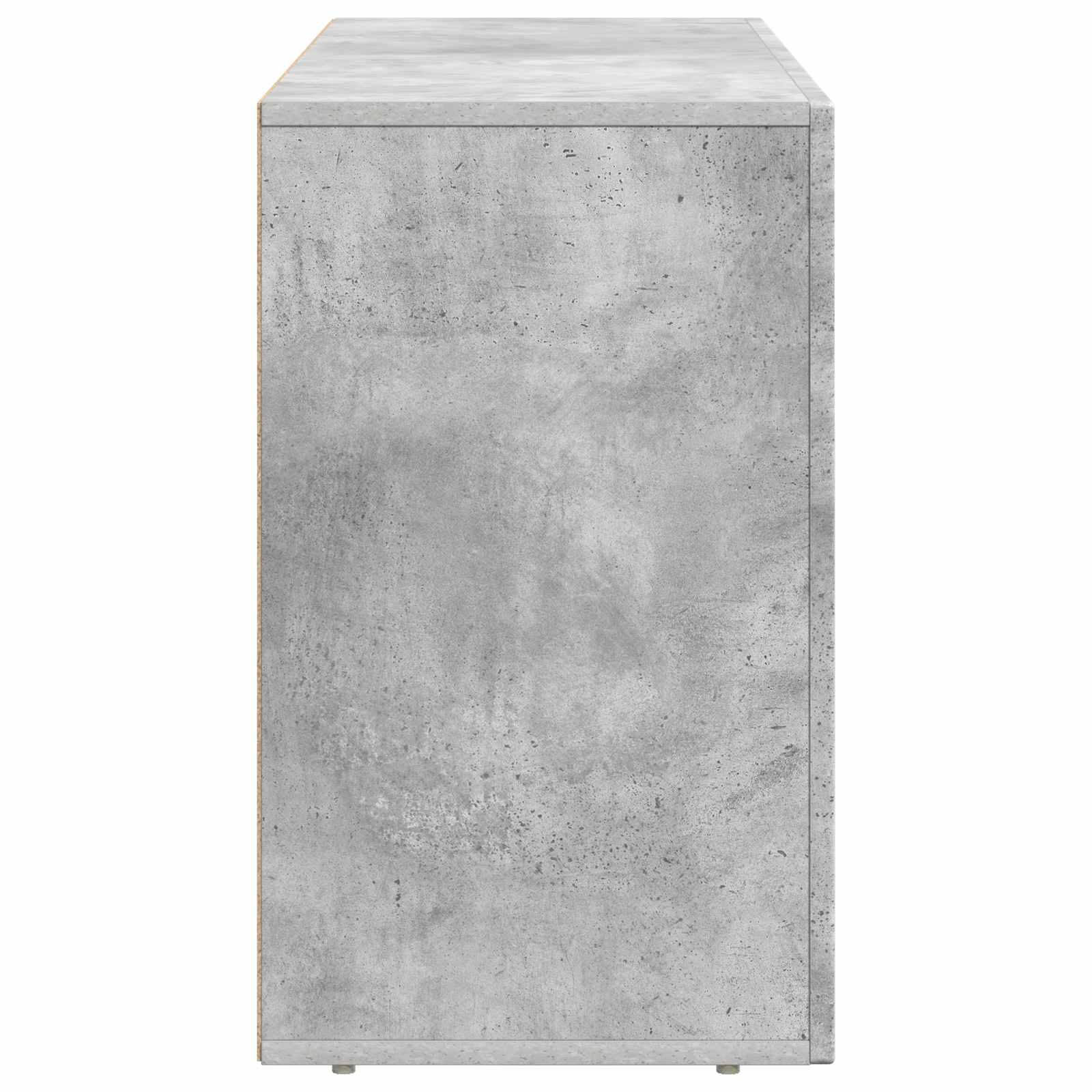 Bufet Gri din beton 100 x 35 x 59 cm Lemn compozit — imaginea 7