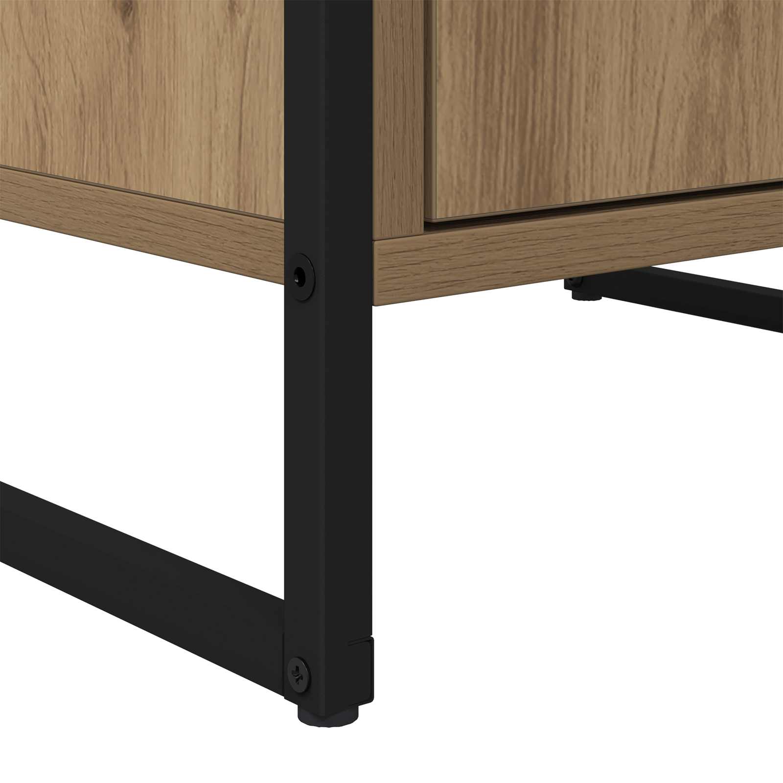 Bufet Stejar artizanal 81 x 36 x 150.5 cm Lemn compozit — imaginea 10