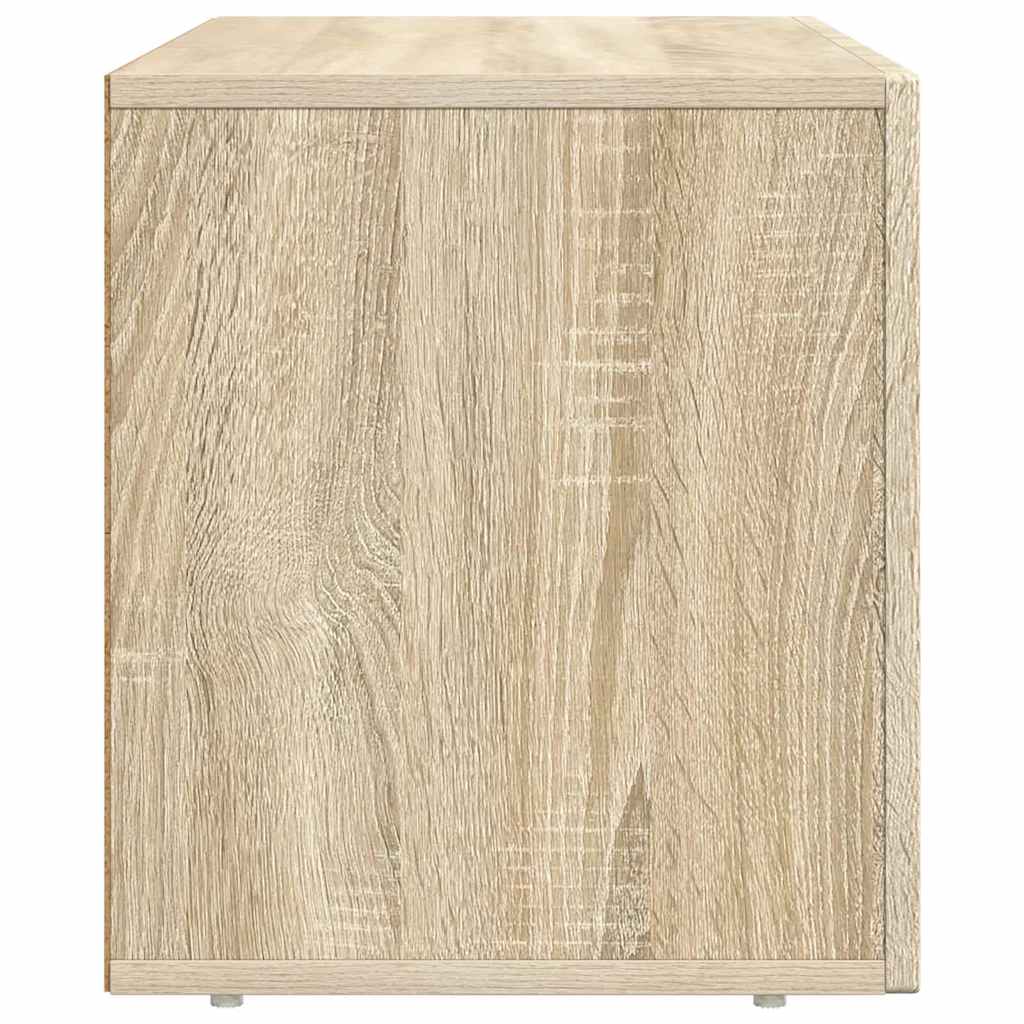 Cabinet TV Stejar Sonoma 80 x 35 x 40 cm Lemn compozit — imaginea 7