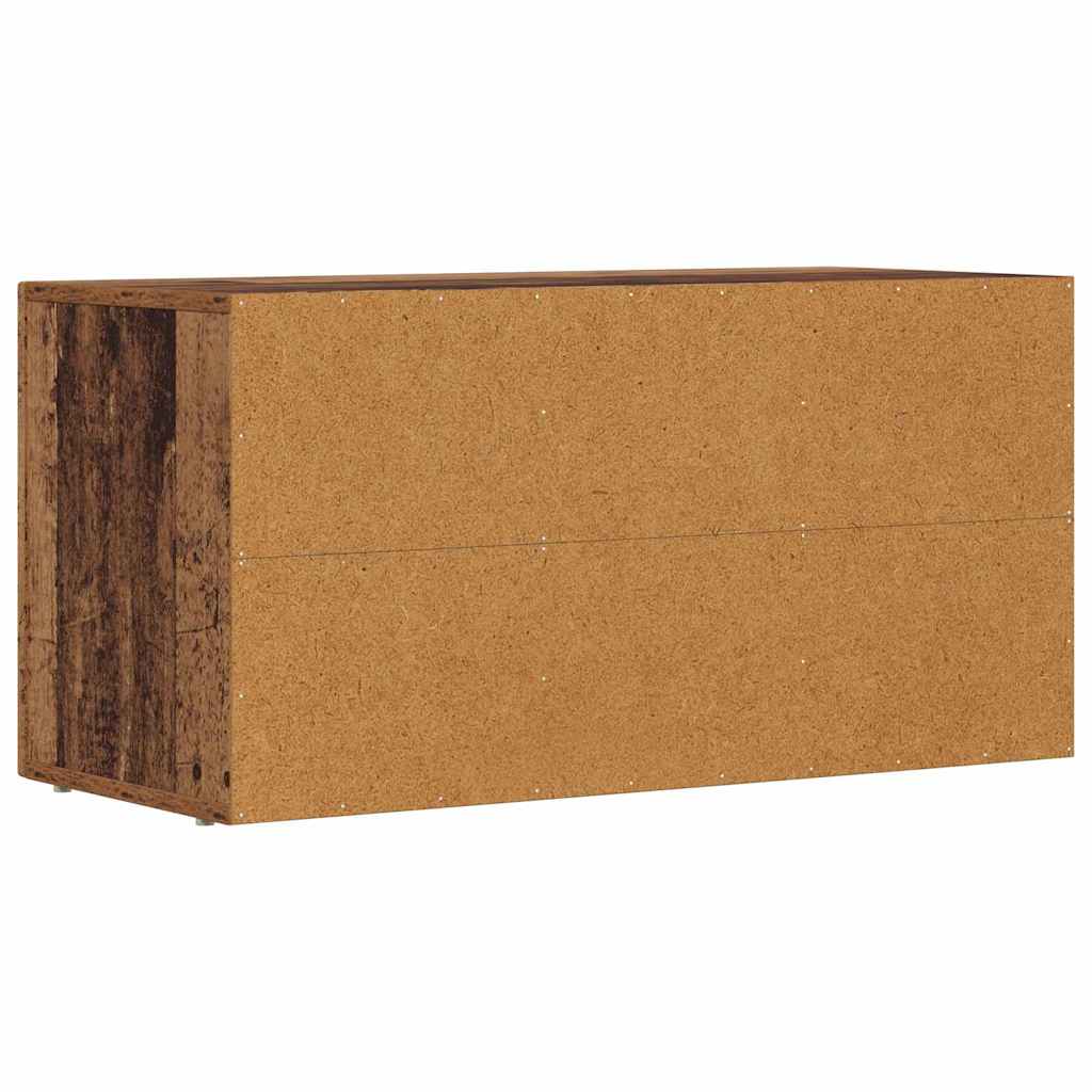 Cabinet TV Lemn vechi 80 x 35 x 40 cm Lemn compozit — imaginea 8