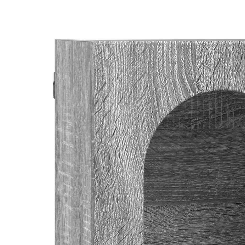 Dulap suspendat Gri Sonoma 60 x 20 x 40 cm Lemn compozit — imaginea 10