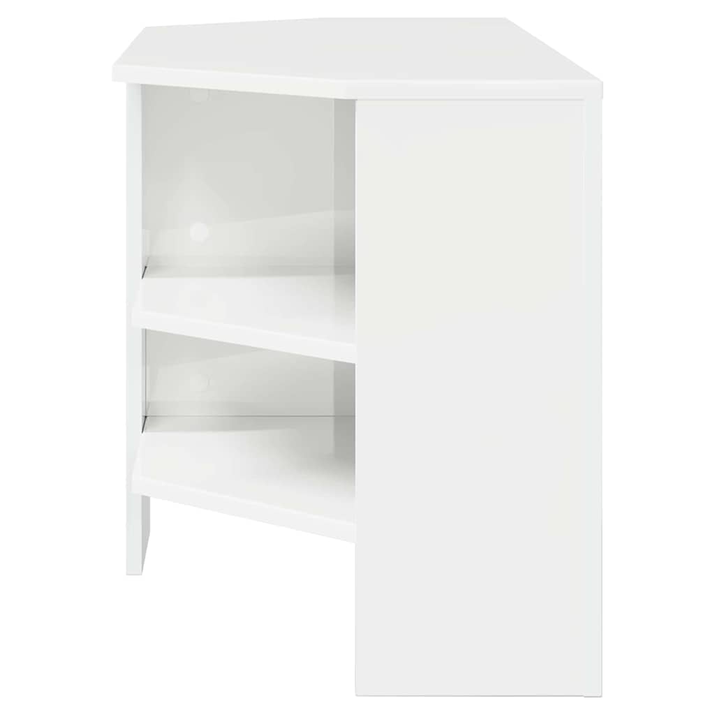 DulapdecoltpentruTV Alb lucios 102 x 40,5 x 45 cm Lemn compozit — imaginea 7