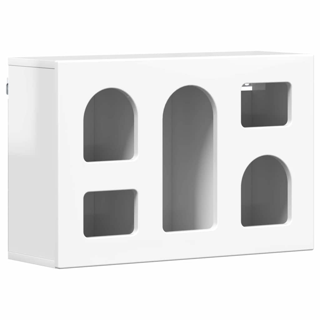 Dulap suspendat Alb lucios 60 x 20 x 40 cm Lemn compozit