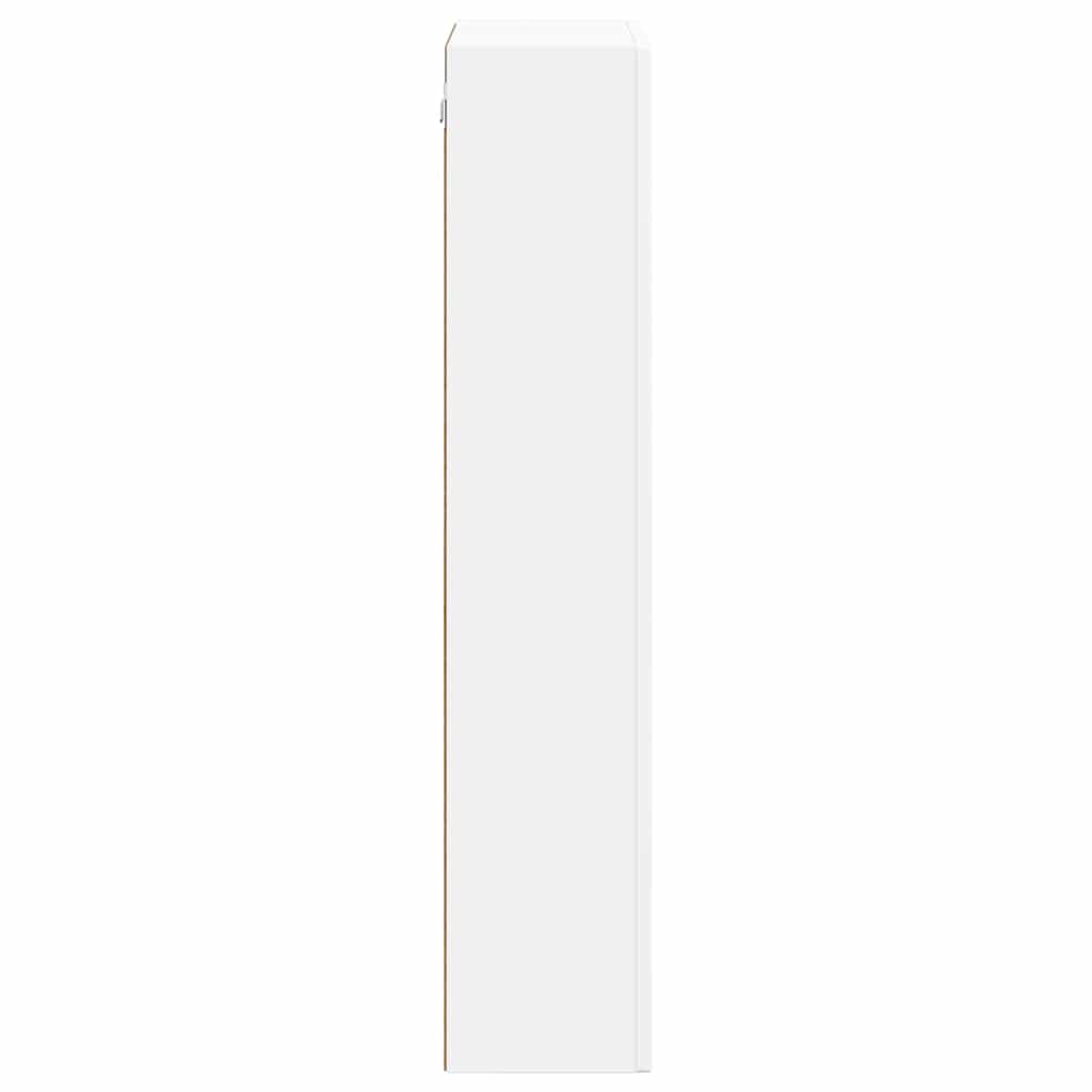 Dulap suspendat cu raft Alb 59 x 20 x 100 cm Lemn compozit — imaginea 7