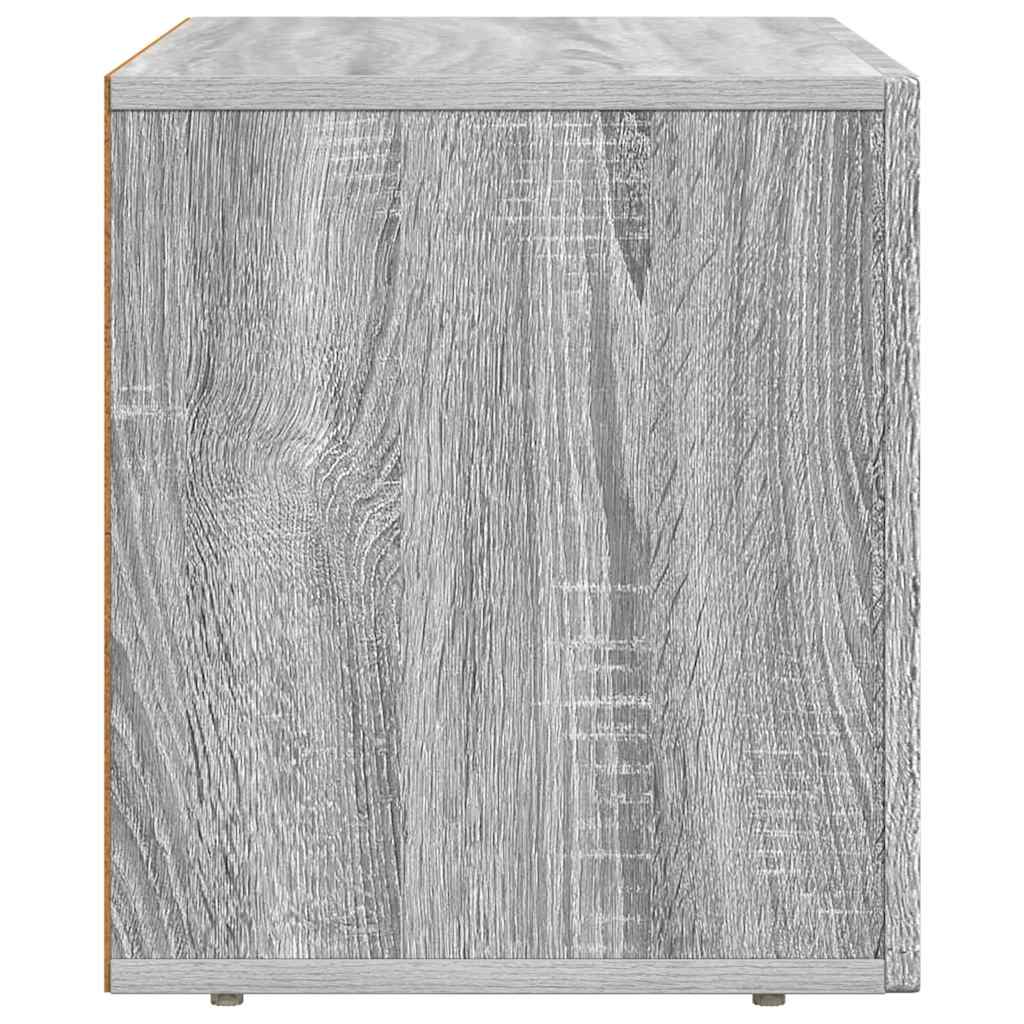 Cabinet TV Gri Sonoma 60 x 35 x 40 cm Lemn compozit — imaginea 7