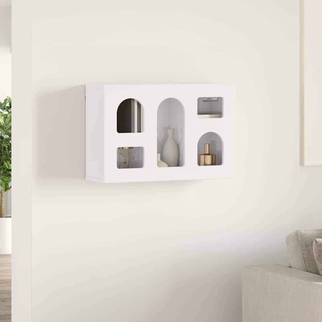 Dulap suspendat Alb lucios 60 x 20 x 40 cm Lemn compozit — imaginea 5