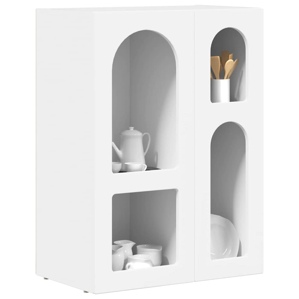 Bufet Alb 59 x 35 x 80.5 cm Lemn compozit — imaginea 4