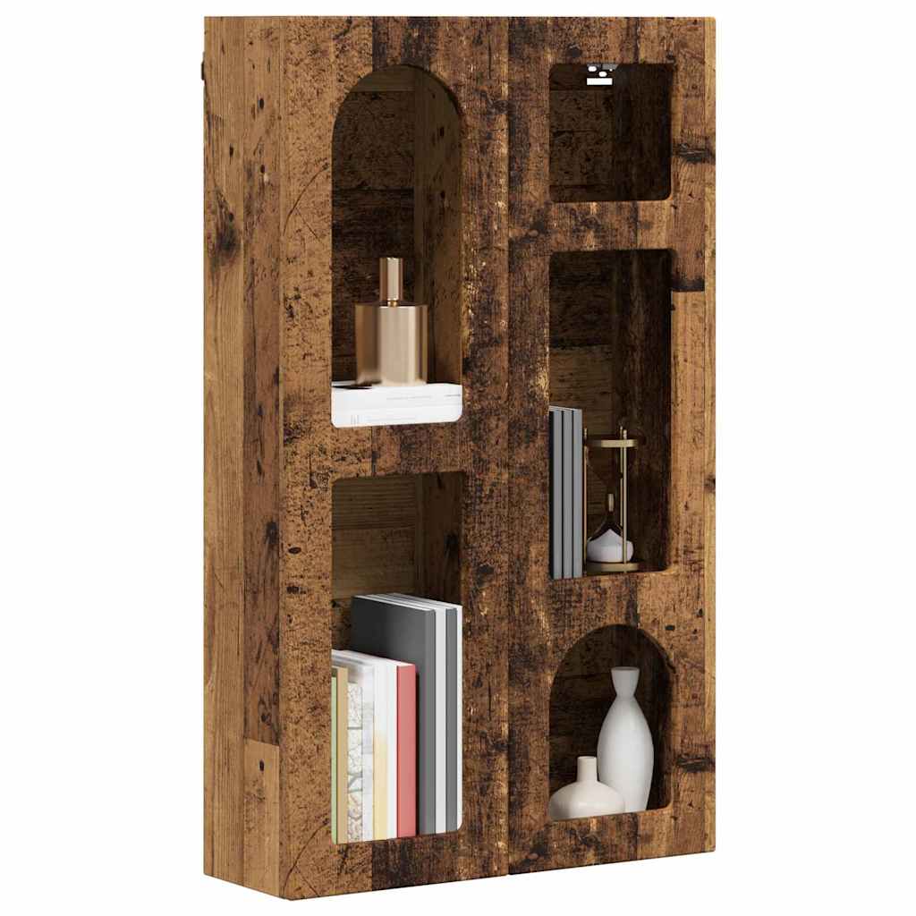 Dulap suspendat Lemn vechi 59 x 20 x 100 cm Lemn compozit — imaginea 4