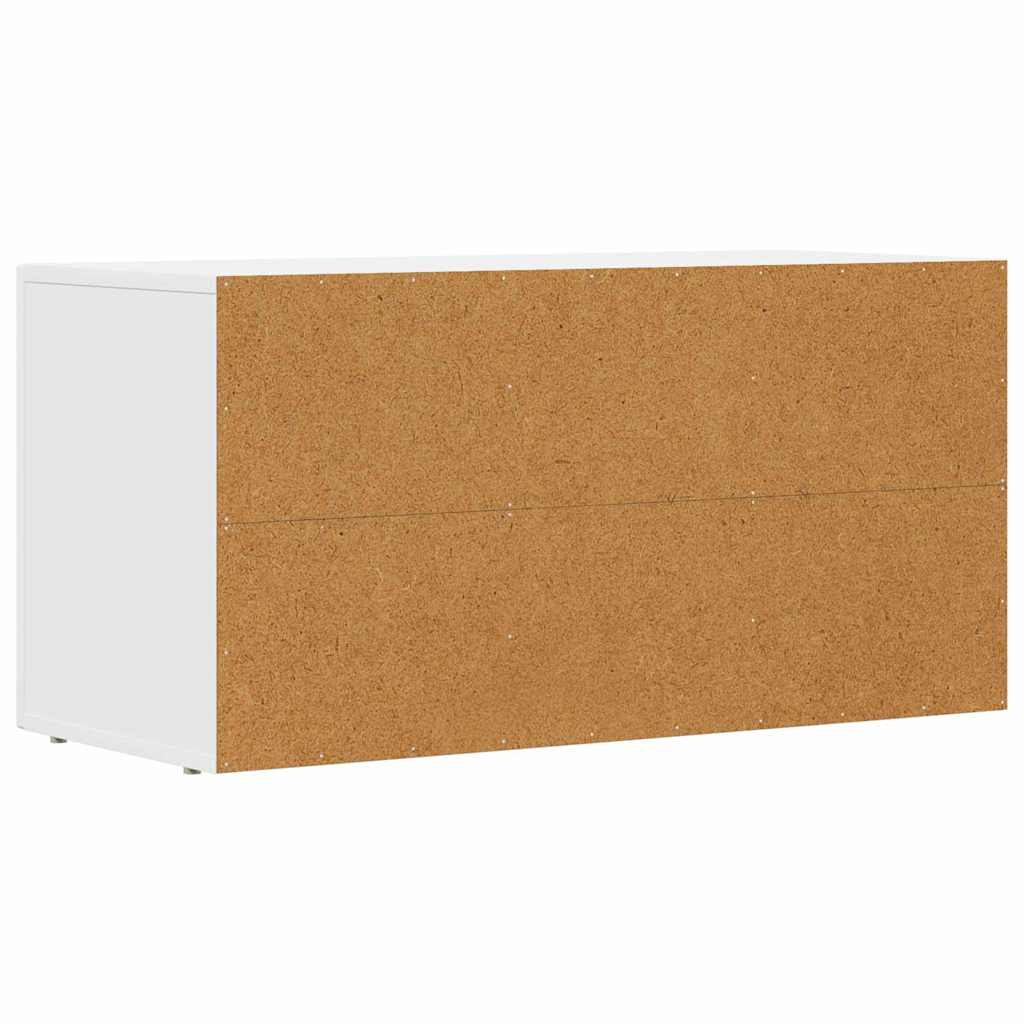 Cabinet TV Alb 80 x 35 x 40 cm Lemn compozit — imaginea 8