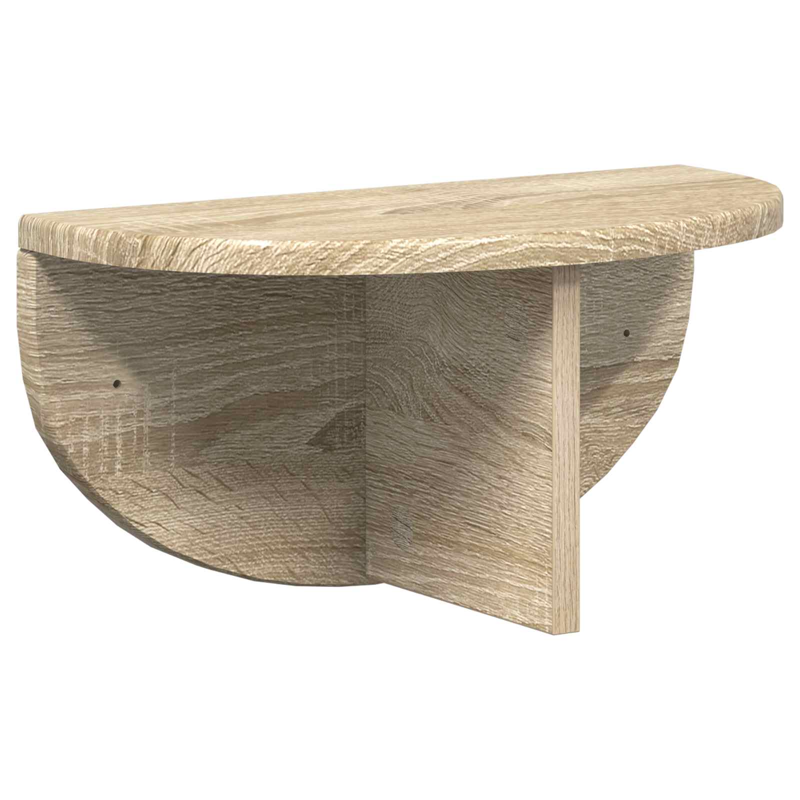 Raft de perete Pe perete 2 pcs Stejar Sonoma 38 x 19 x 19 cm — imaginea 5