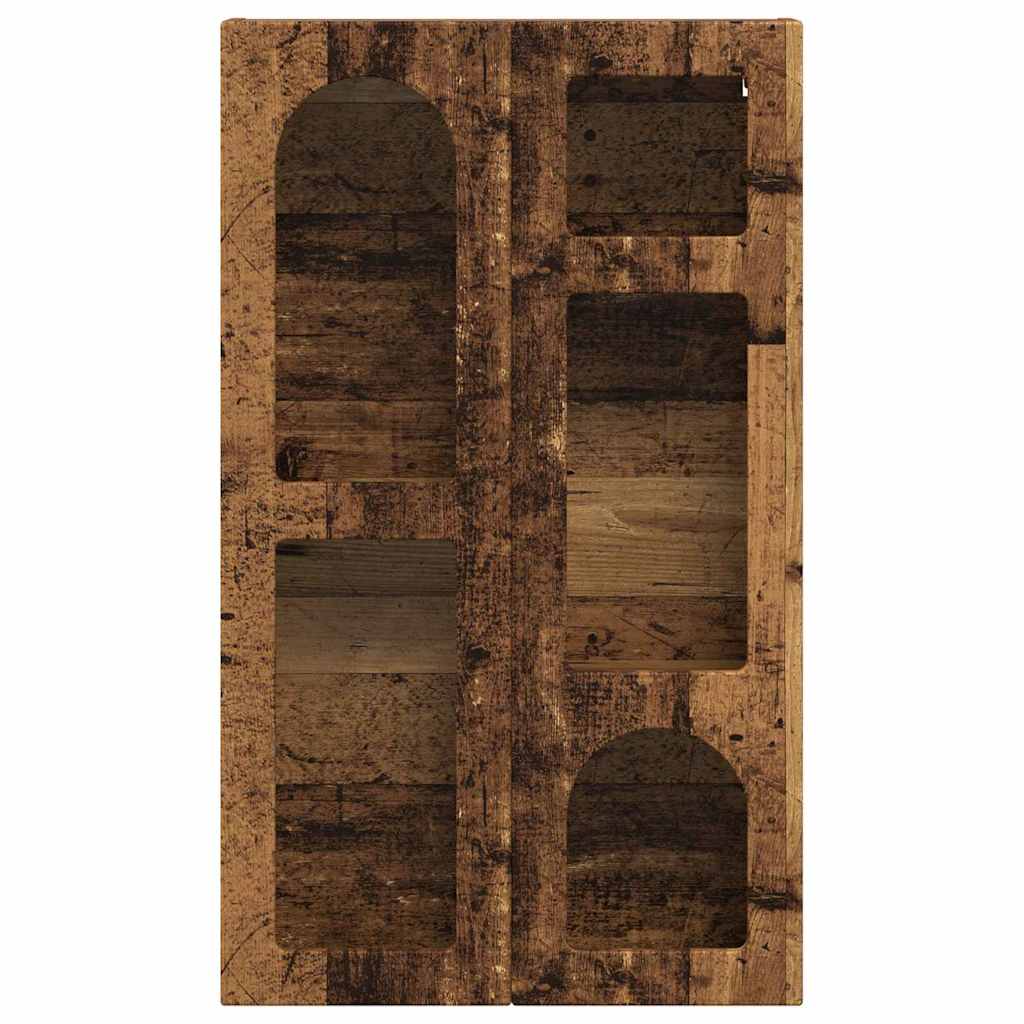 Dulap suspendat Lemn vechi 59 x 20 x 100 cm Lemn compozit — imaginea 6