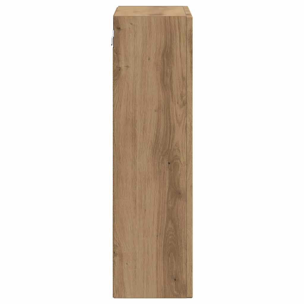 Dulap suspendat cu raft Stejar Artizanal 59 x 20 x 71.5 cm — imaginea 7
