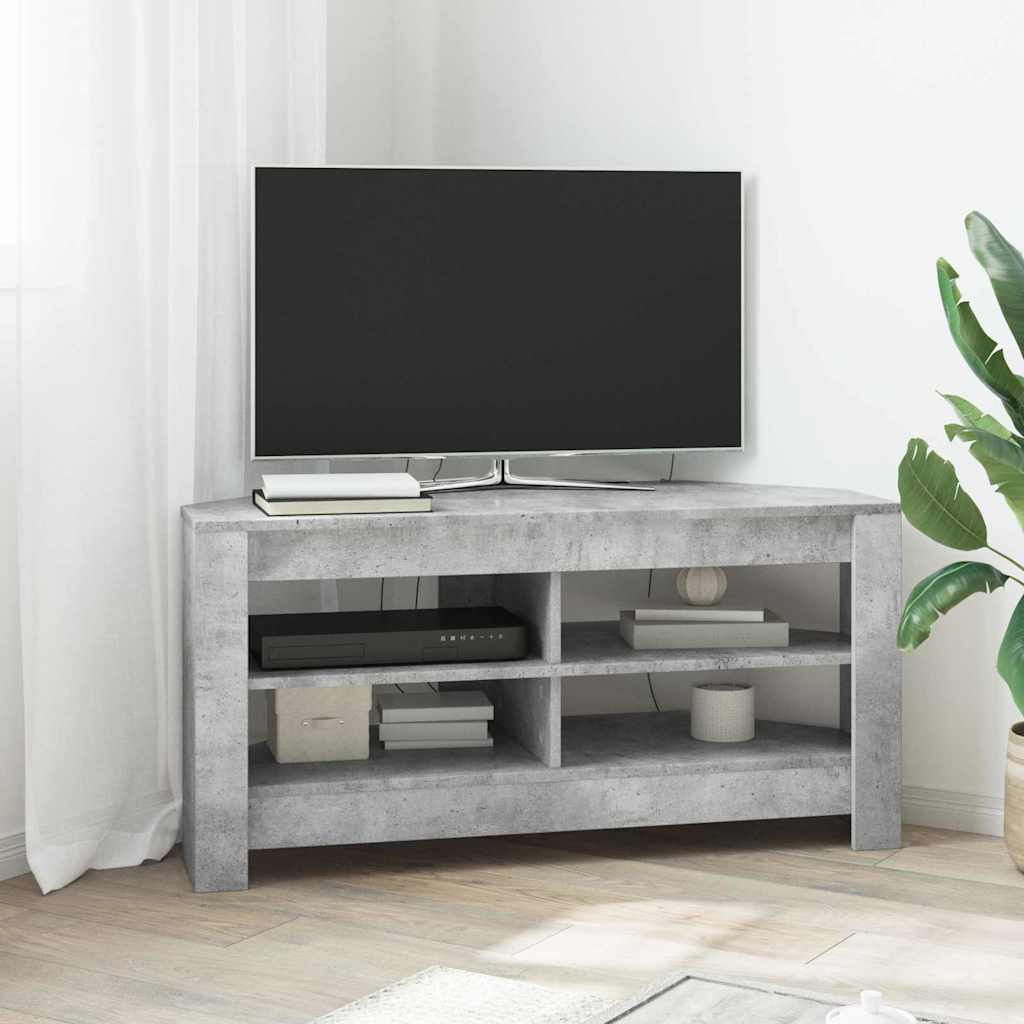DulapdecoltpentruTV Gri din beton 102 x 40,5 x 45 cm — imaginea 2