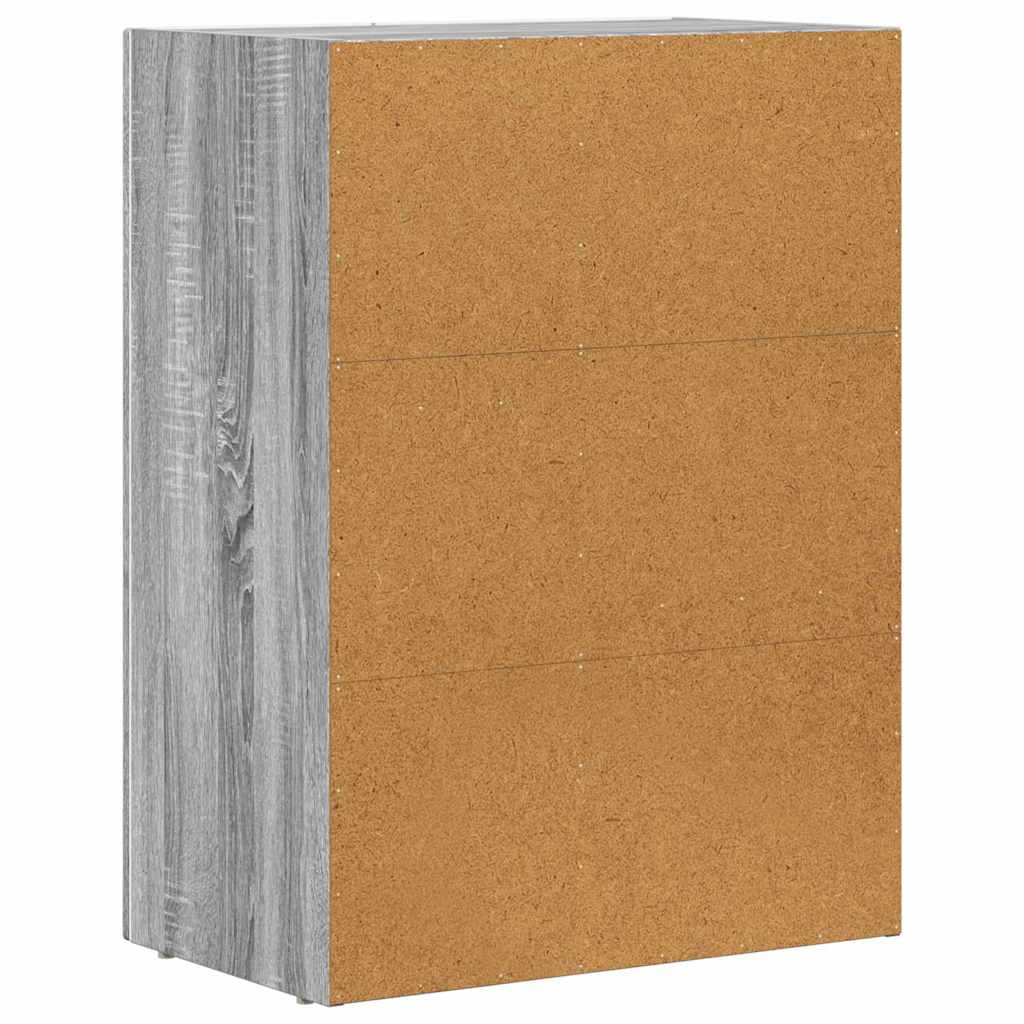 Bufet Gri Sonoma 59 x 35 x 80.5 cm Lemn compozit — imaginea 8