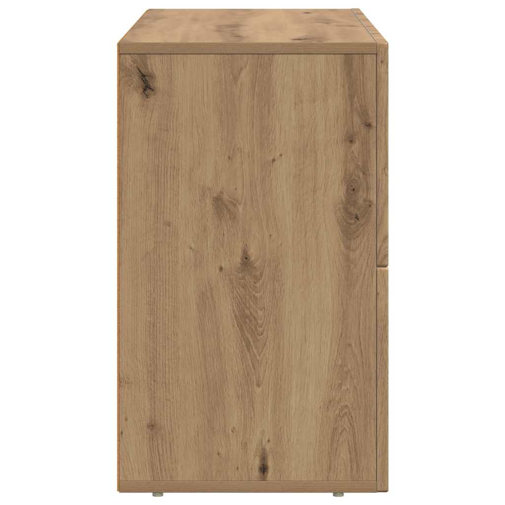 Bufet Stejar Artizanal 80.5 x 35 x 59 cm Lemn compozit — imaginea 8