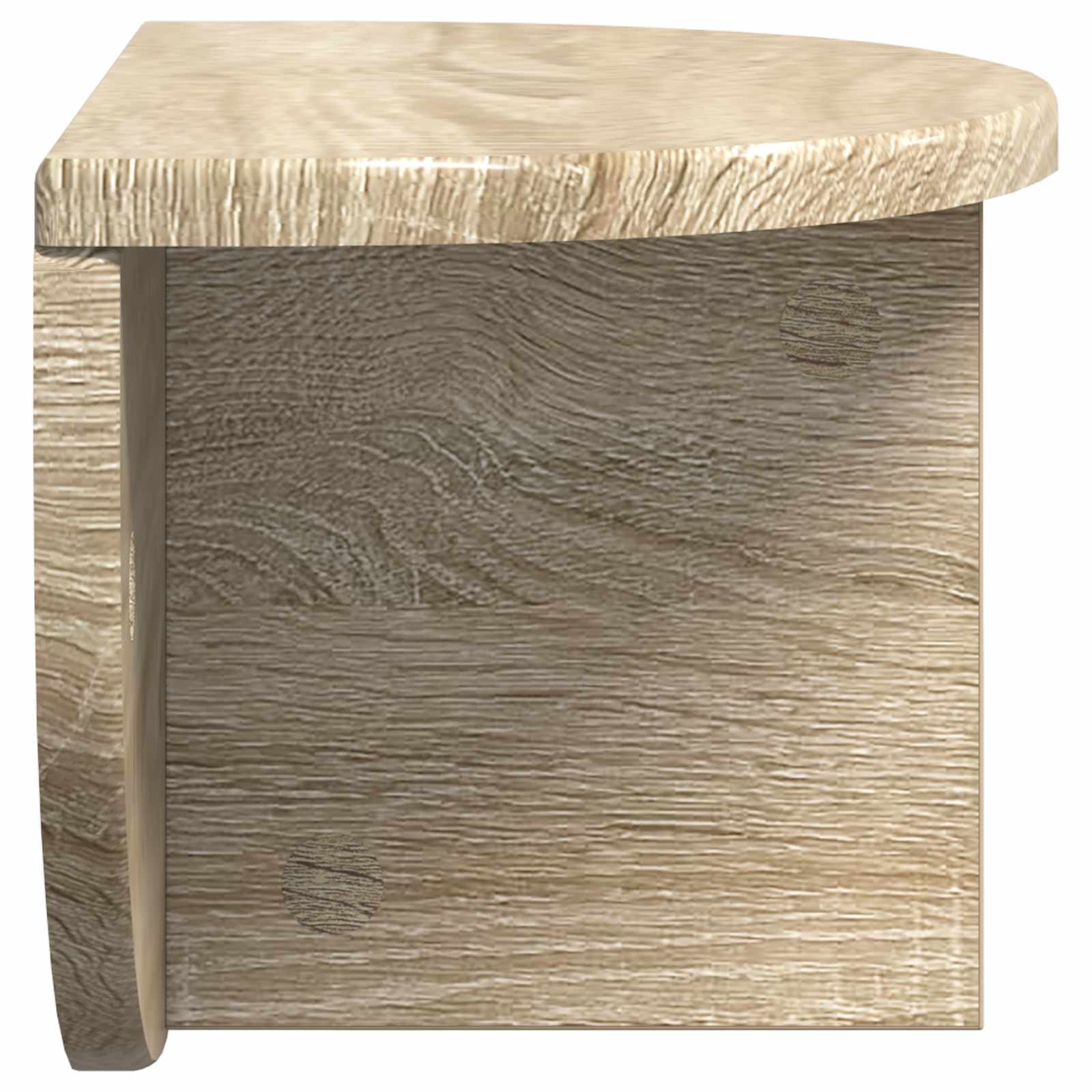 Raft de perete Pe perete 2 pcs Stejar Sonoma 38 x 19 x 19 cm — imaginea 7