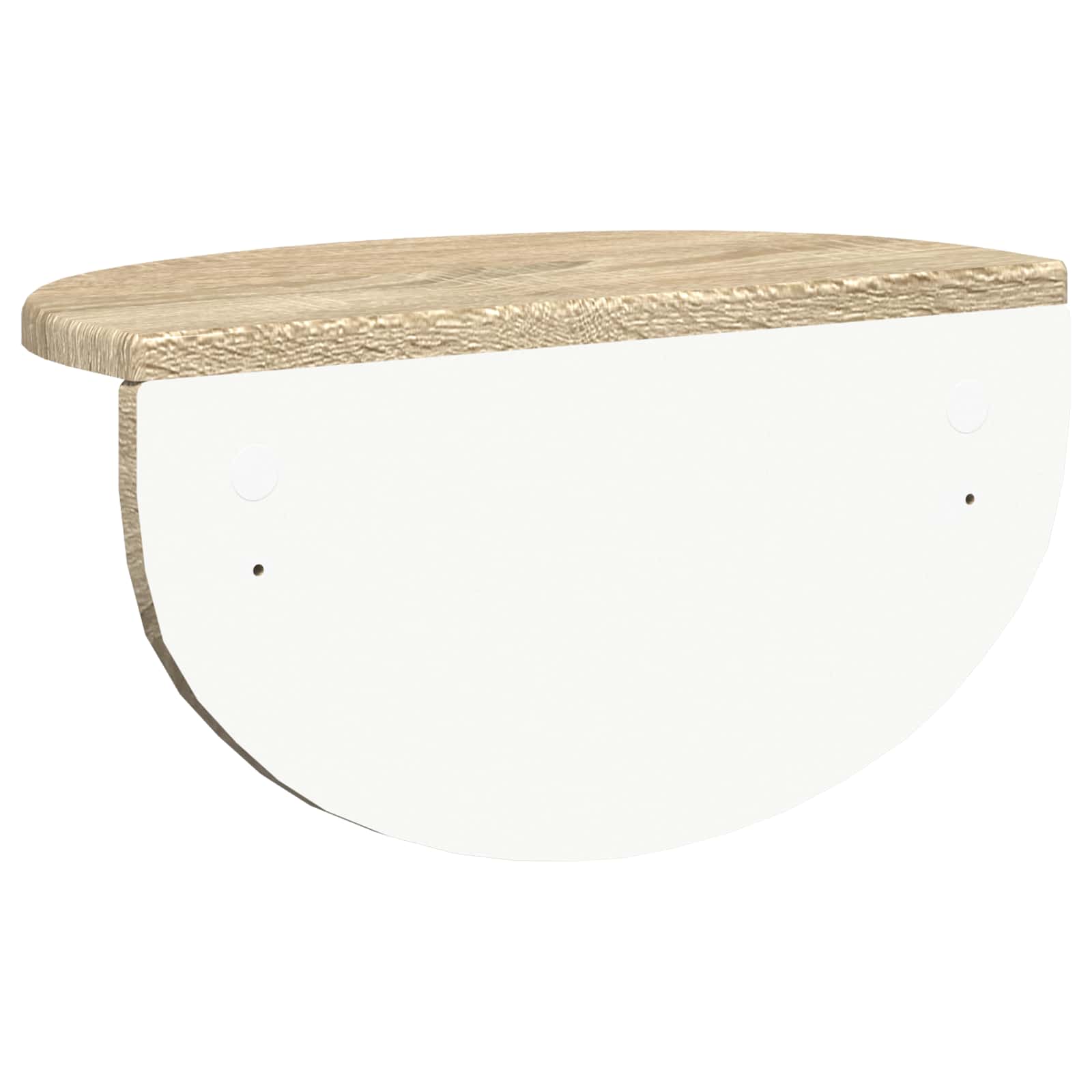Raft de perete Pe perete 2 pcs Stejar Sonoma 38 x 19 x 19 cm — imaginea 8