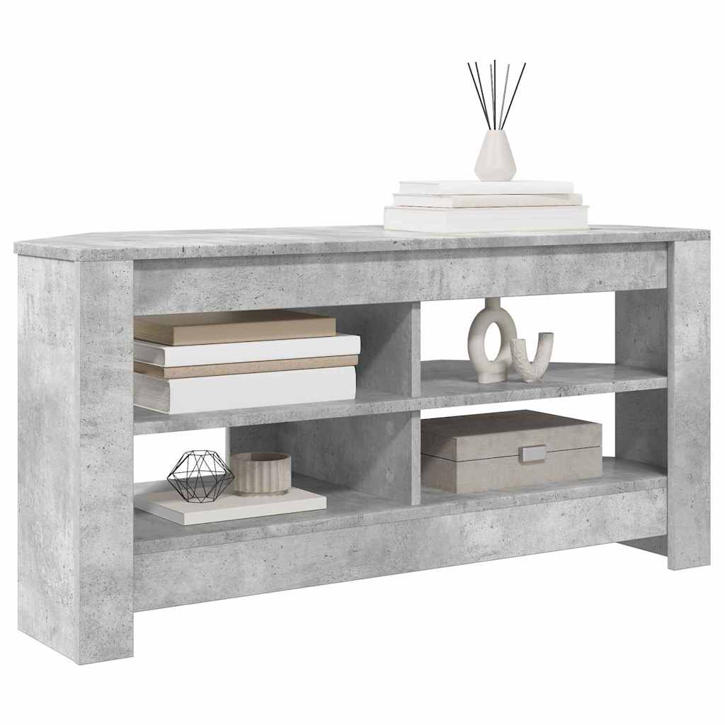 DulapdecoltpentruTV Gri din beton 102 x 40,5 x 45 cm — imaginea 4