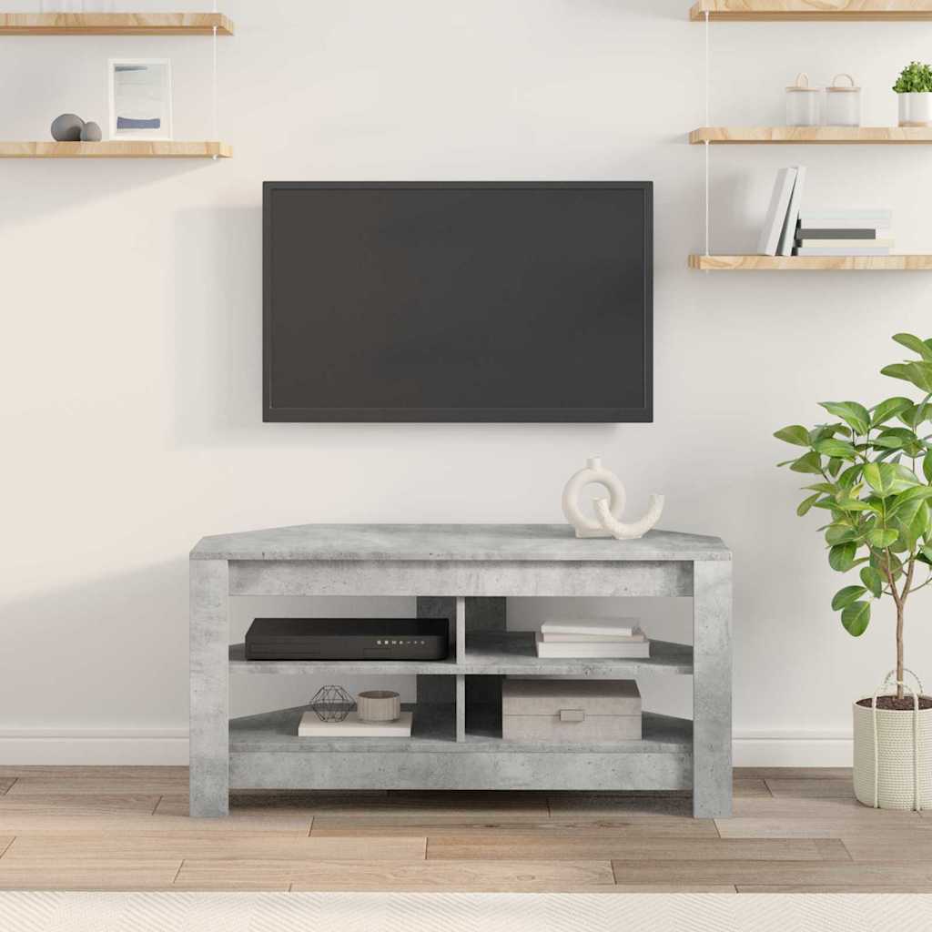 DulapdecoltpentruTV Gri din beton 102 x 40,5 x 45 cm — imaginea 5