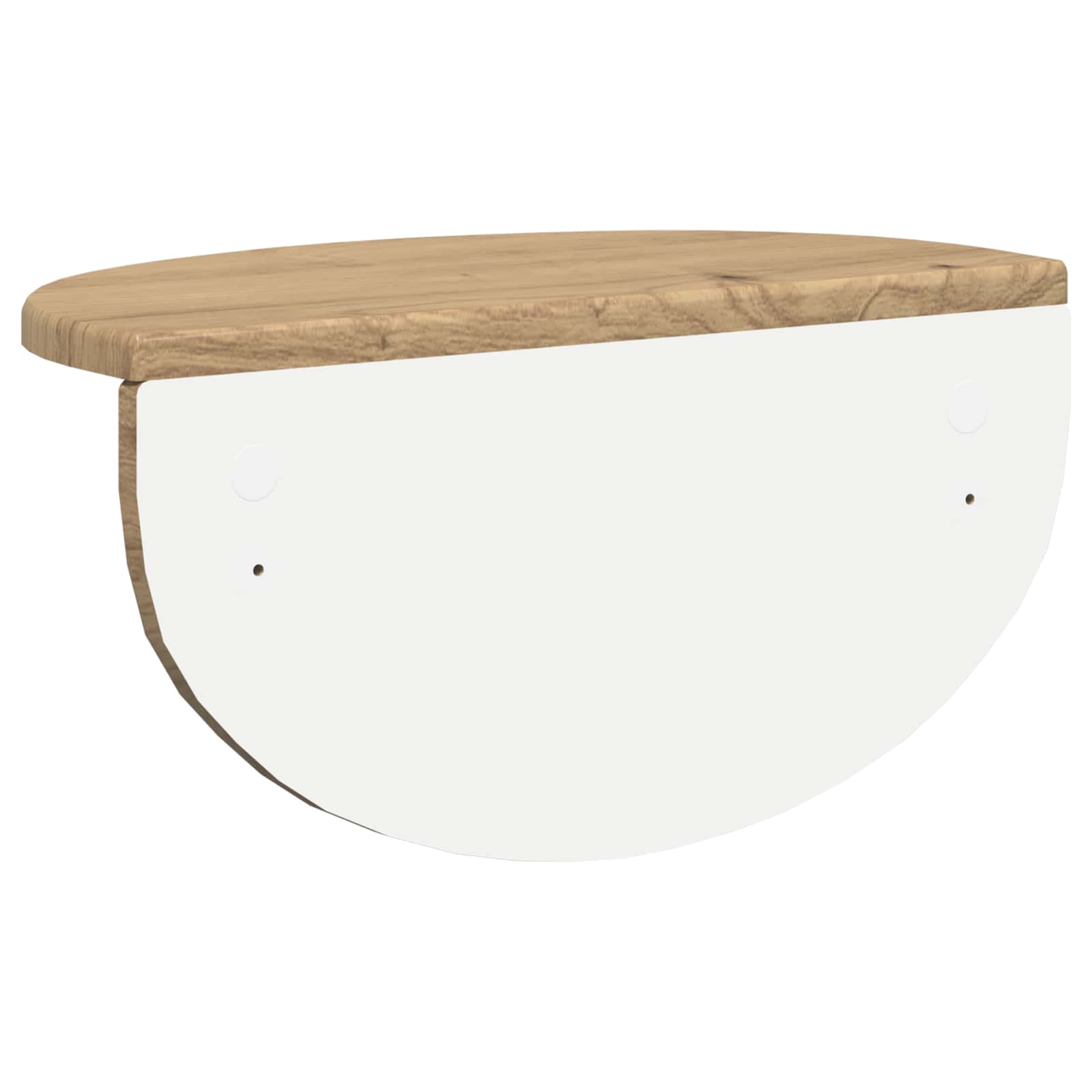 Raft de perete Pe perete 2 pcs Stejar Artizanal 38 x 19 x 19 cm — imaginea 8
