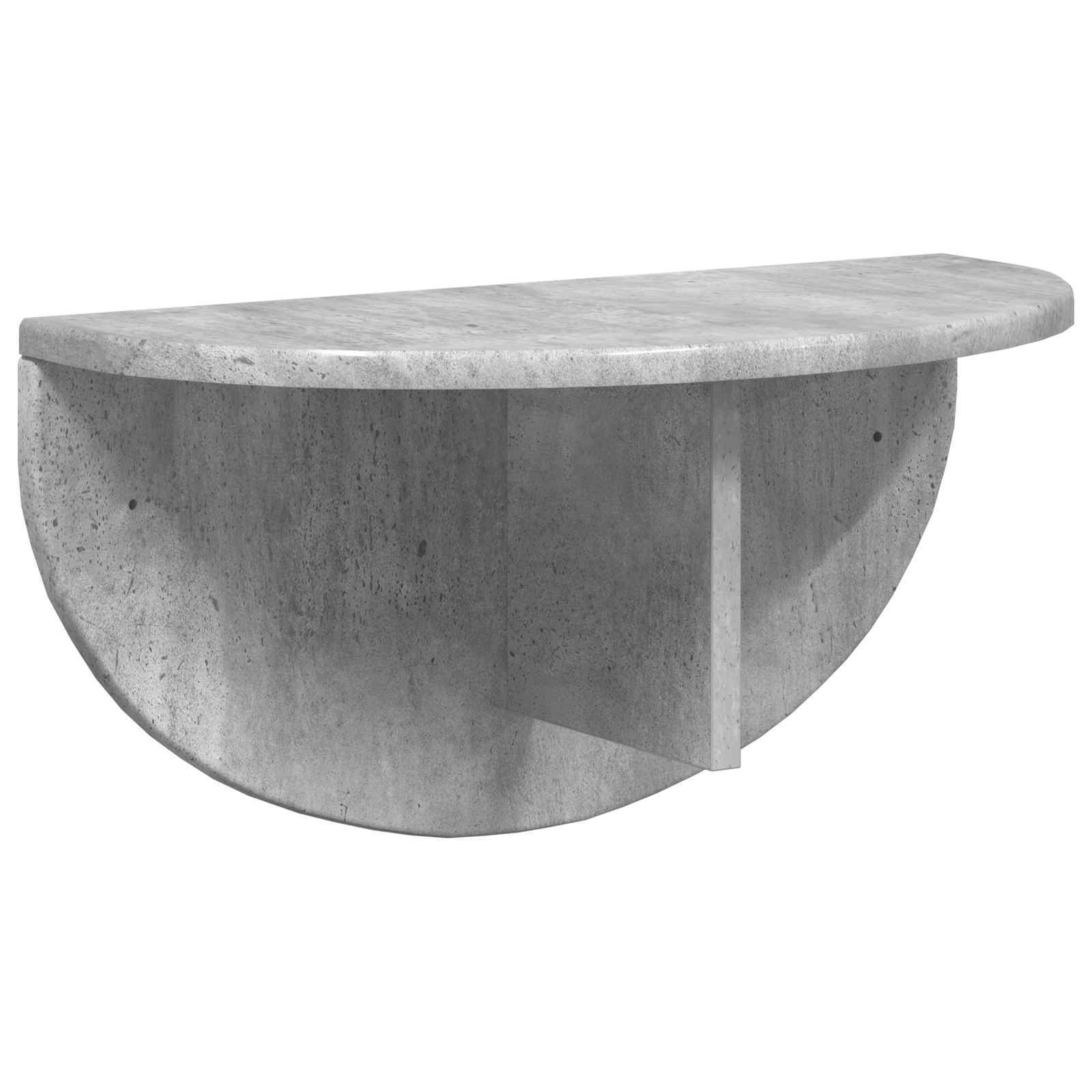 Raft de perete Pe perete 2 pcs Gri din beton 38 x 19 x 19 cm — imaginea 5