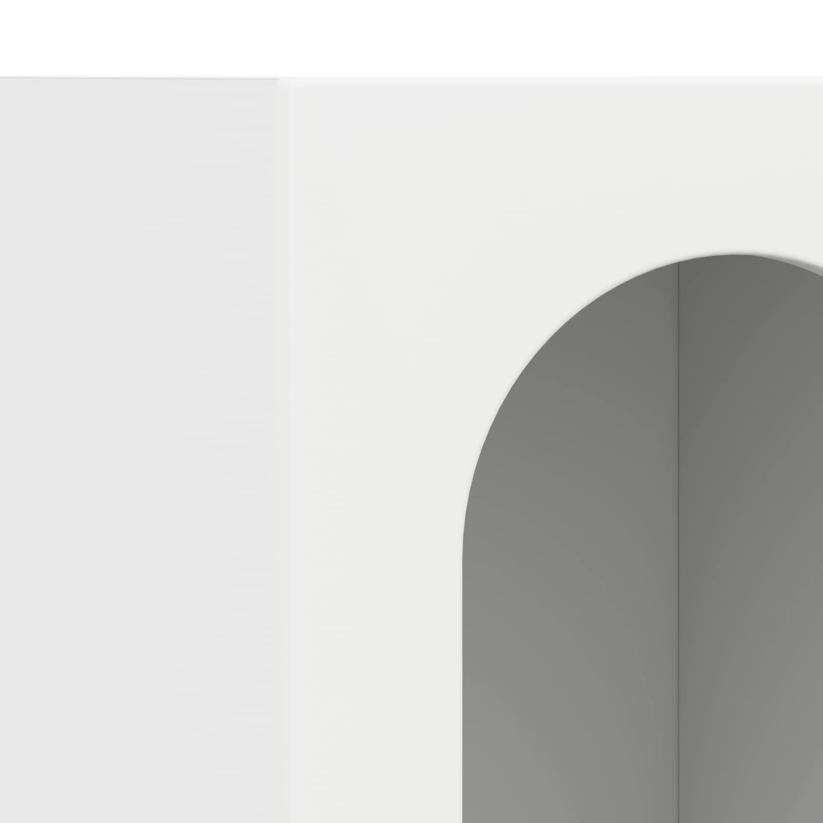 Bufet Alb 59 x 35 x 100,5 cm Lemn compozit — imaginea 9