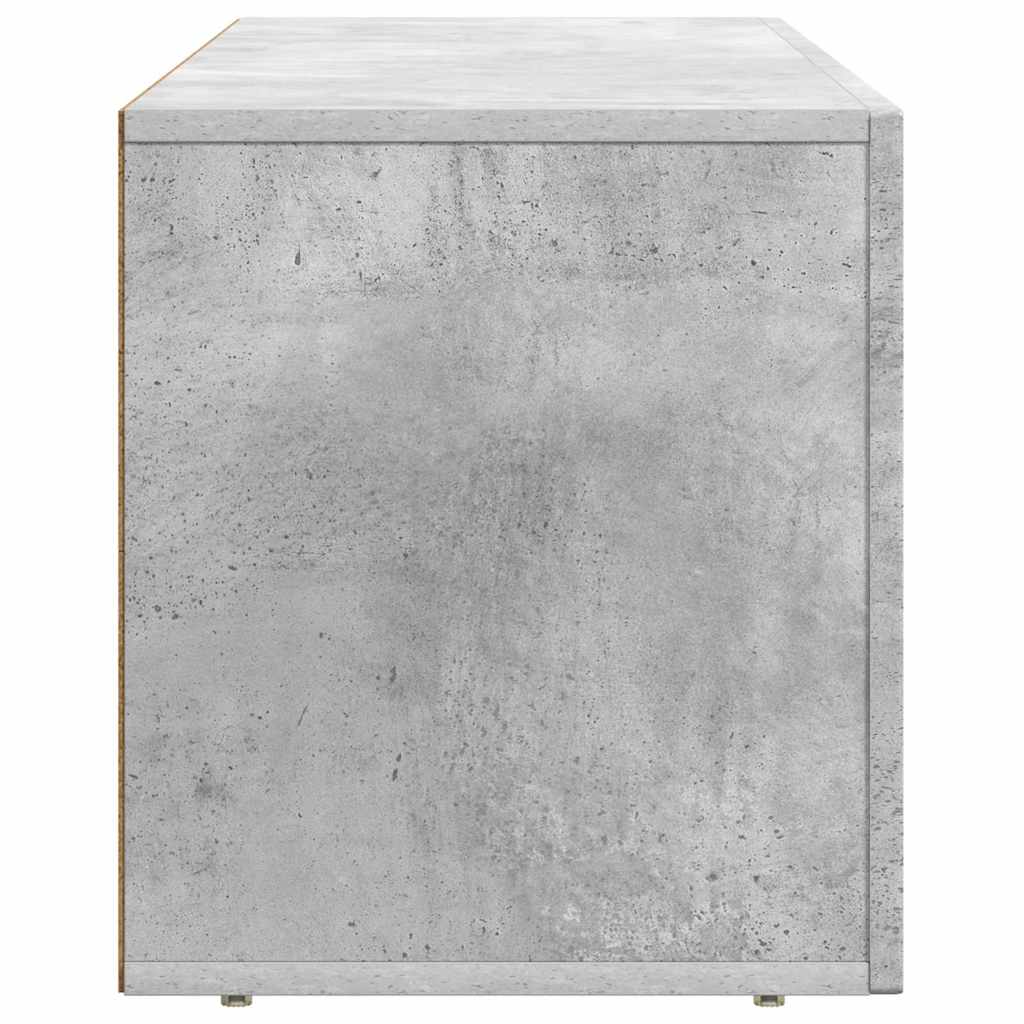 Cabinet TV Gri din beton 100 x 35 x 40 cm Lemn compozit — imaginea 7