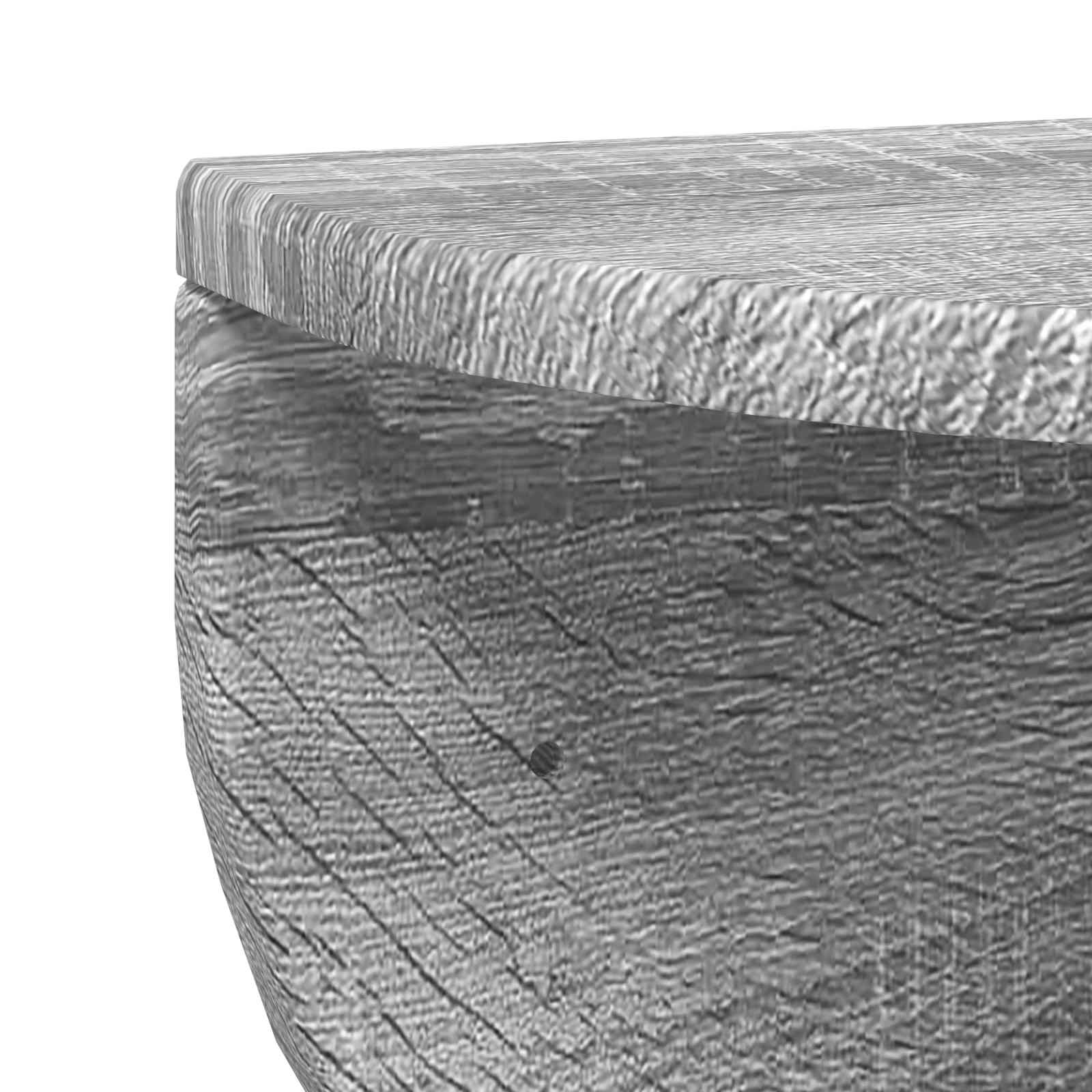 Raft de perete 2 pcs Gri Sonoma 38 x 19 x 19 cm Lemn compozit — imaginea 9