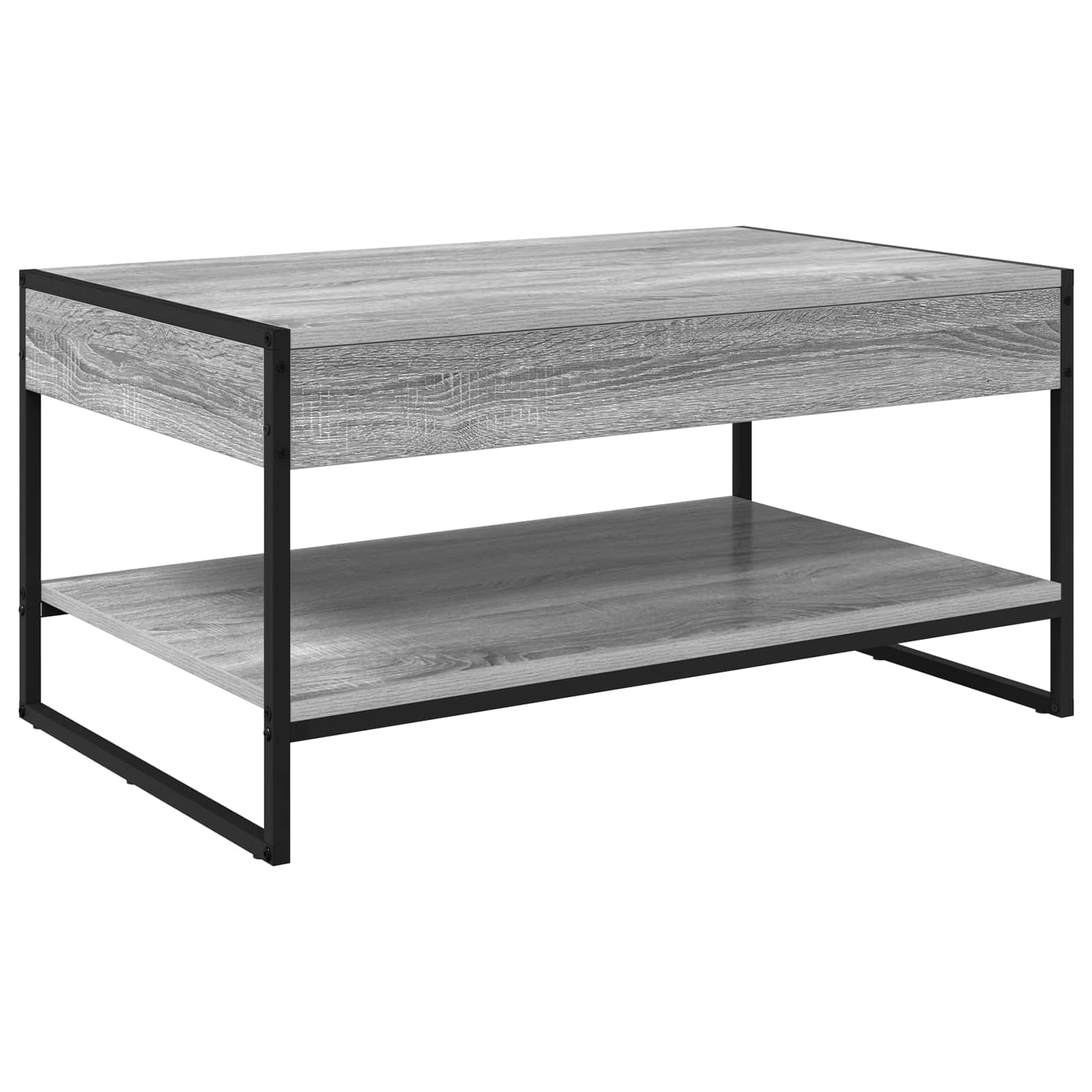 Masa de cafea Gri Sonoma 80 x 50 x 40 cm Lemn compozit — imaginea 7