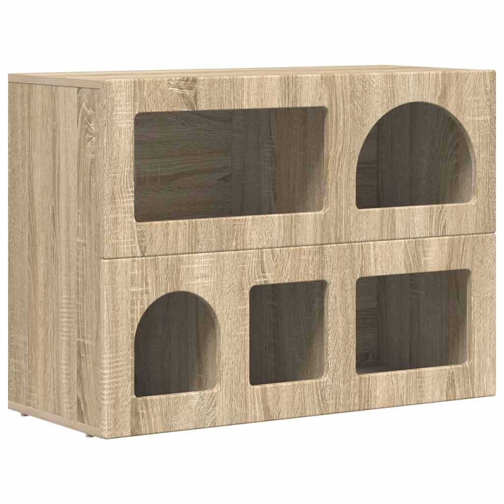 Bufet Stejar Sonoma 80.5 x 35 x 59 cm Lemn compozit