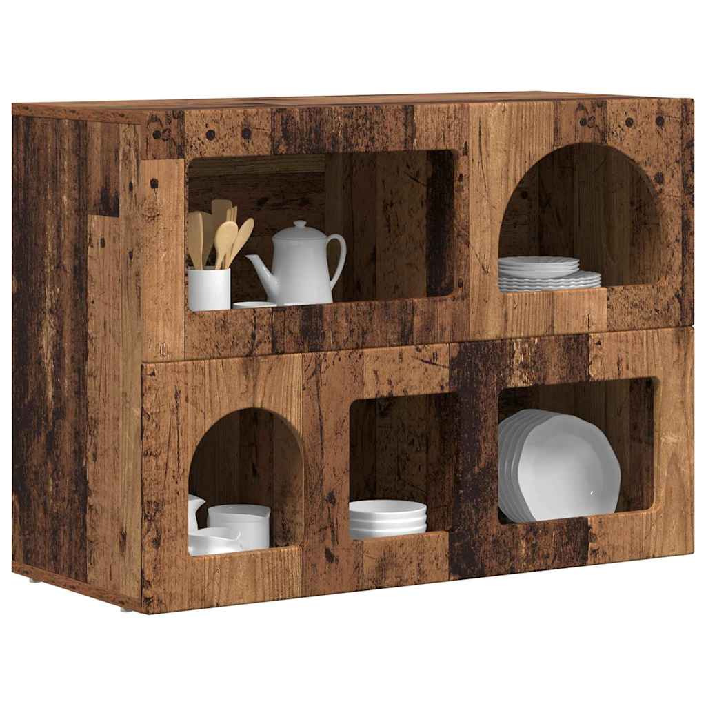 Bufet Lemn vechi 80.5 x 35 x 59 cm Lemn compozit — imaginea 4