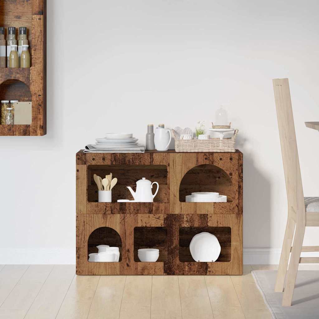 Bufet Lemn vechi 80.5 x 35 x 59 cm Lemn compozit — imaginea 5