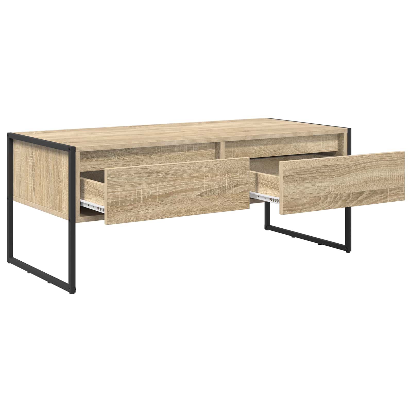 Masa de cafea cu sertar Sonoma 100 x 46 x 40 cm Lemn compozit — imaginea 5