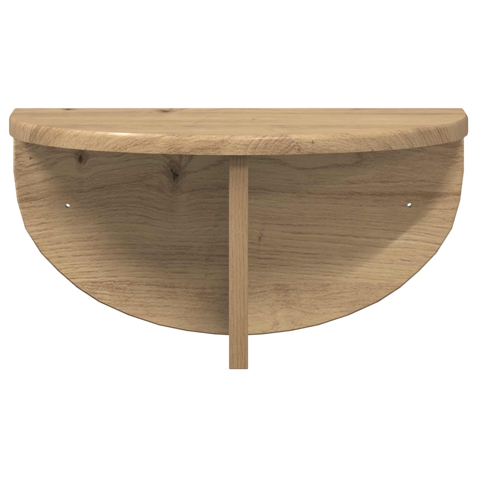 Raft de perete Stejar Artizanal 38 x 19 x 19 cm Lemn compozit — imaginea 5