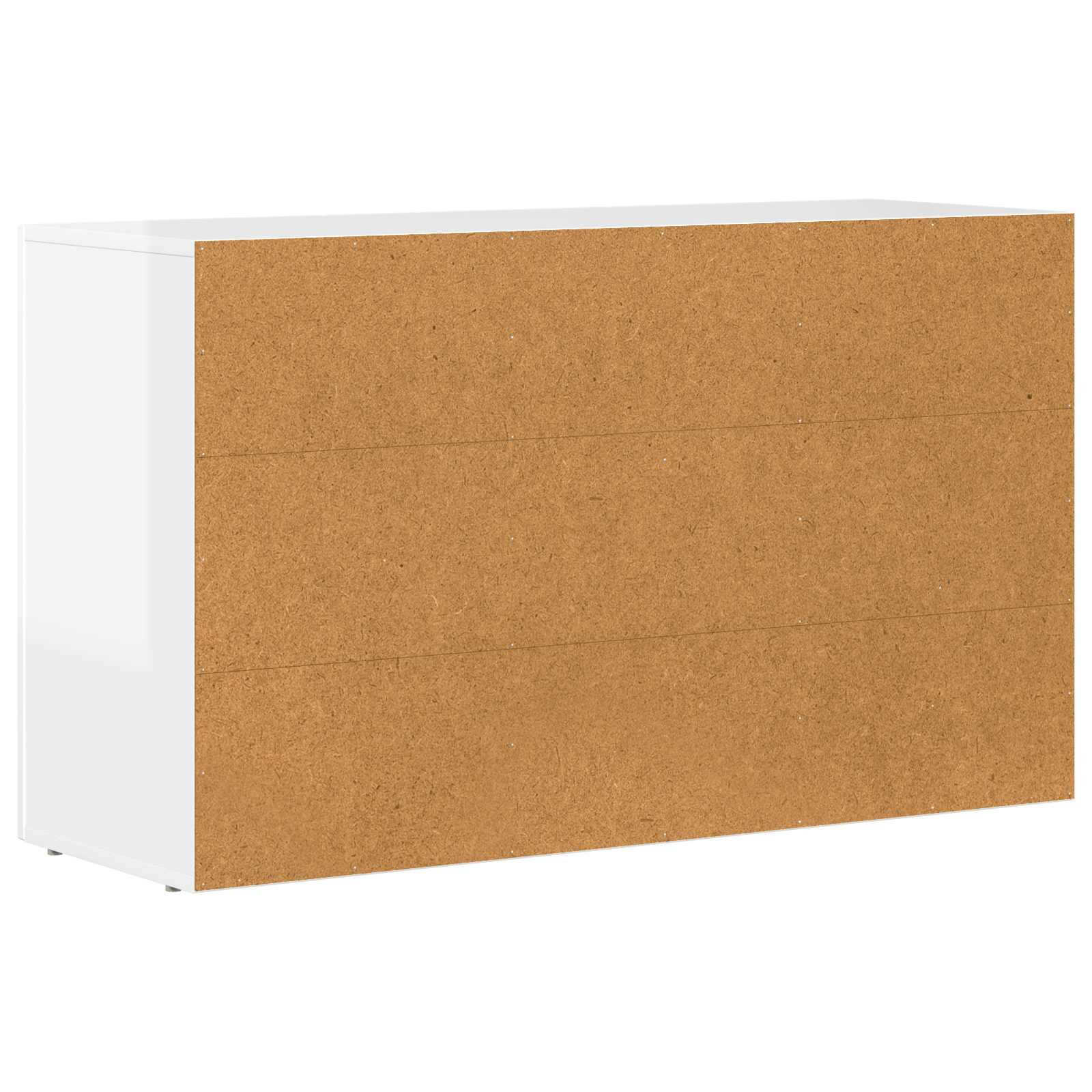 Bufet Alb lucios 100 x 35 x 59 cm Lemn compozit — imaginea 8