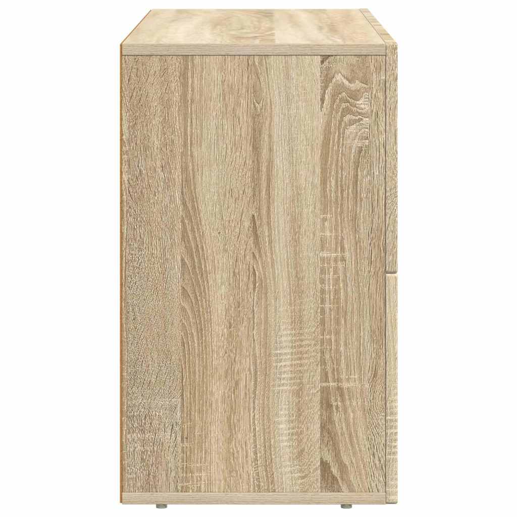 Bufet Stejar Sonoma 80.5 x 35 x 59 cm Lemn compozit — imaginea 8